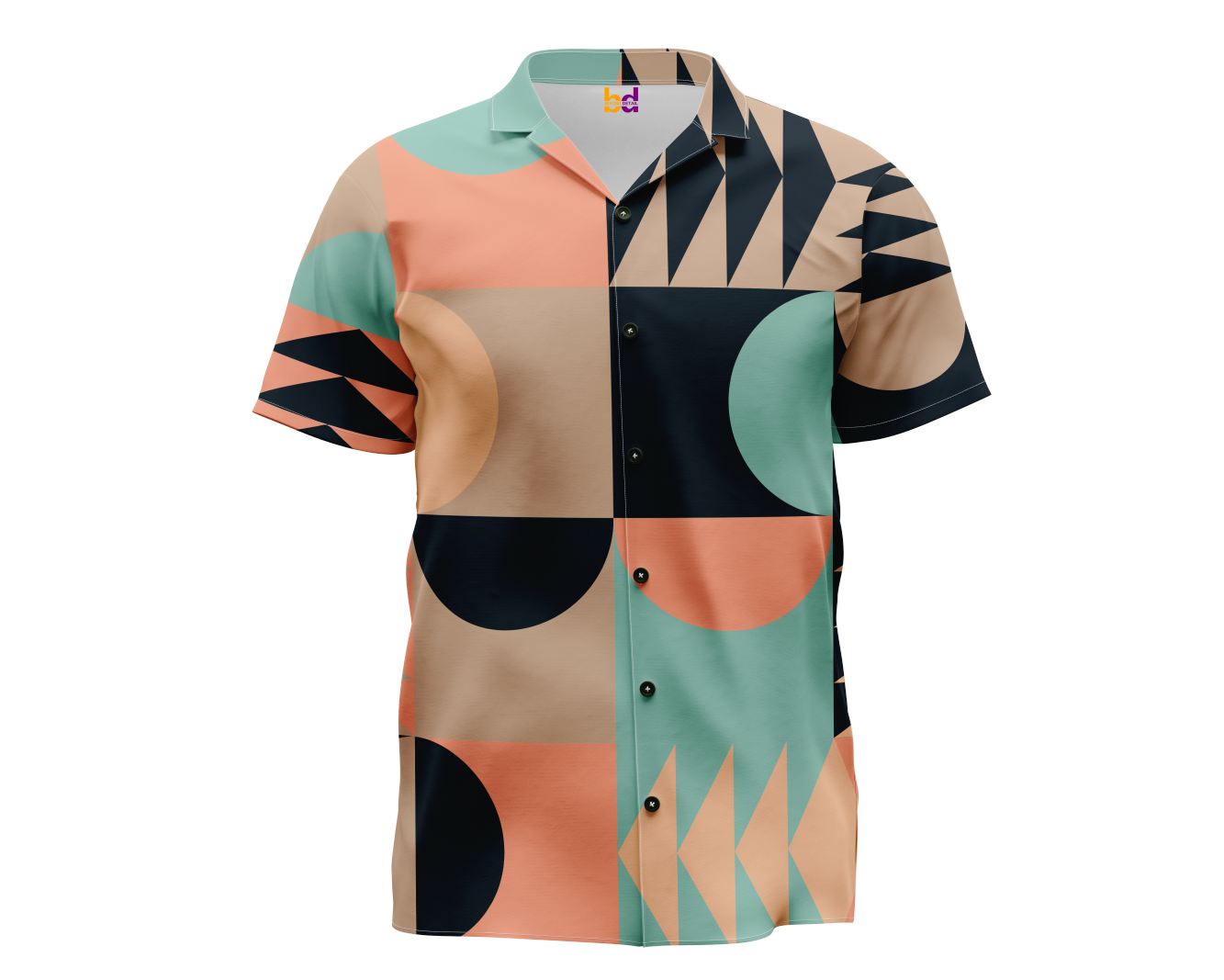 Abstract Shapes Hawaiian Shirt