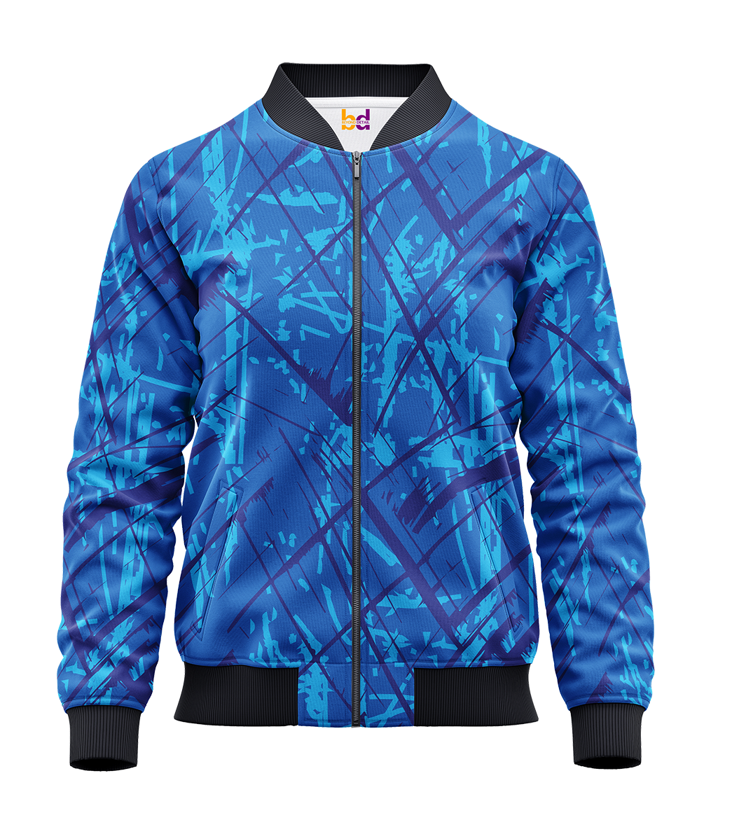 Blue Sketches Bomber