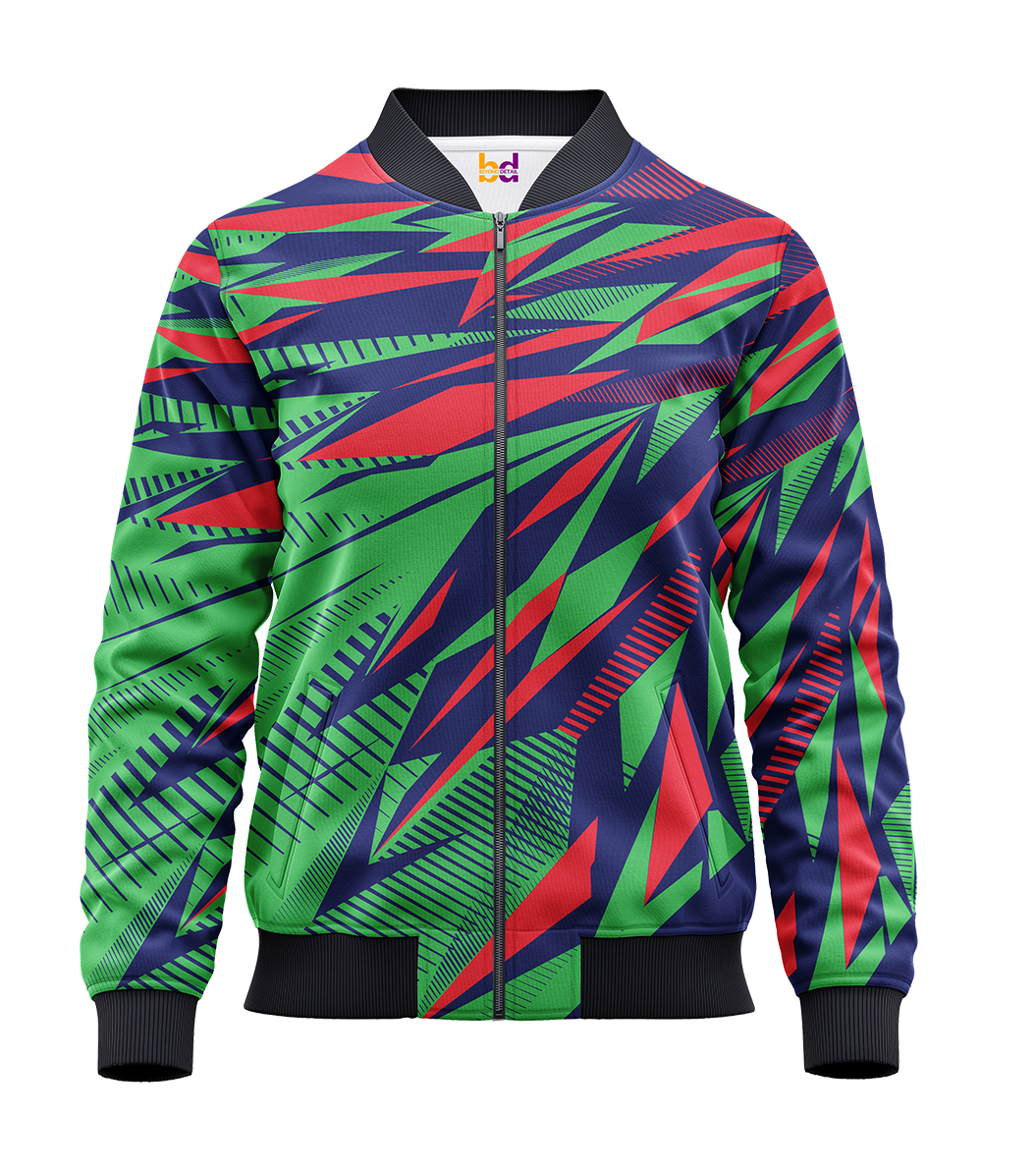 Broken Color Bomber Jacket