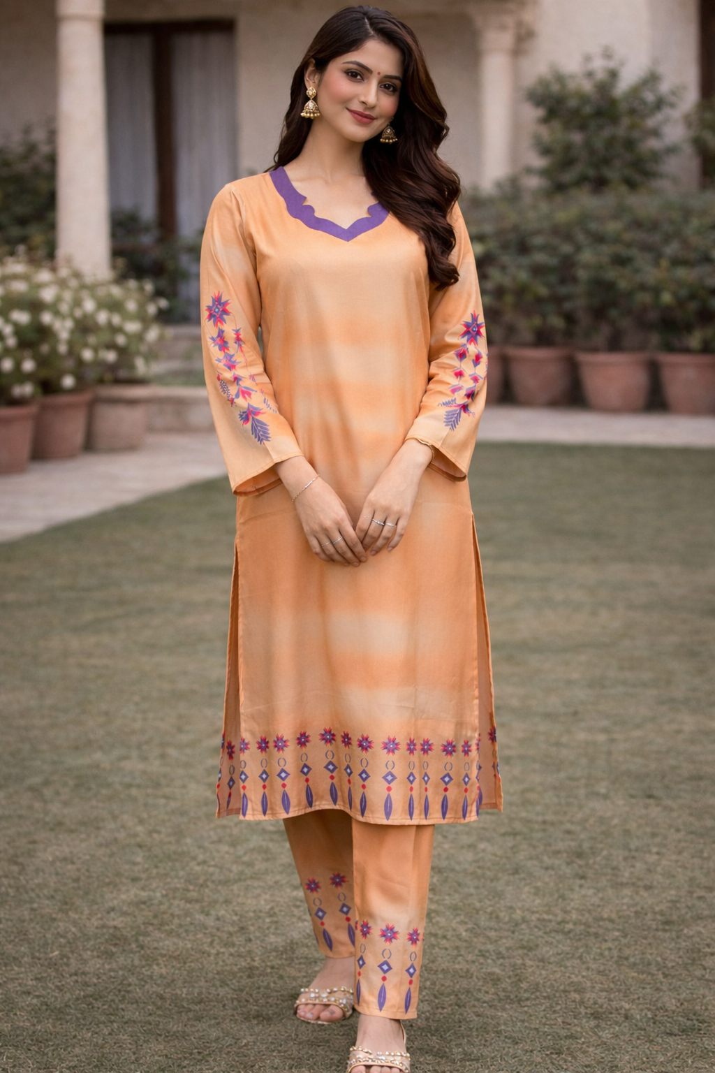 Aztec Style 2 Piece Ladies Suit