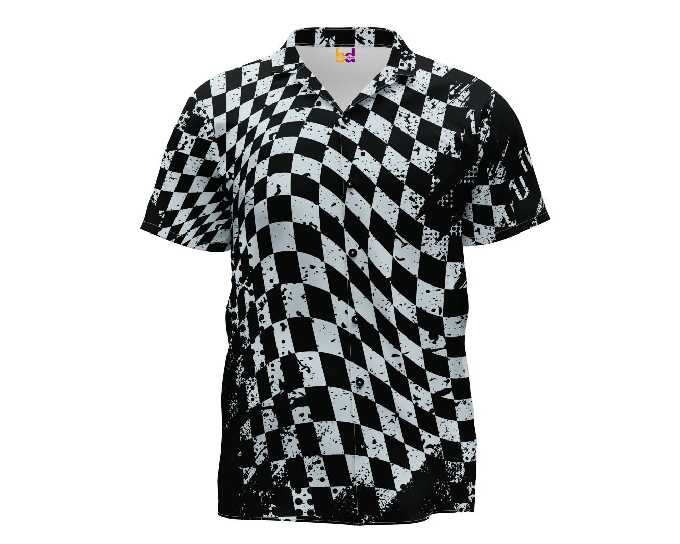Checkered Flag Hawaiian Shirt