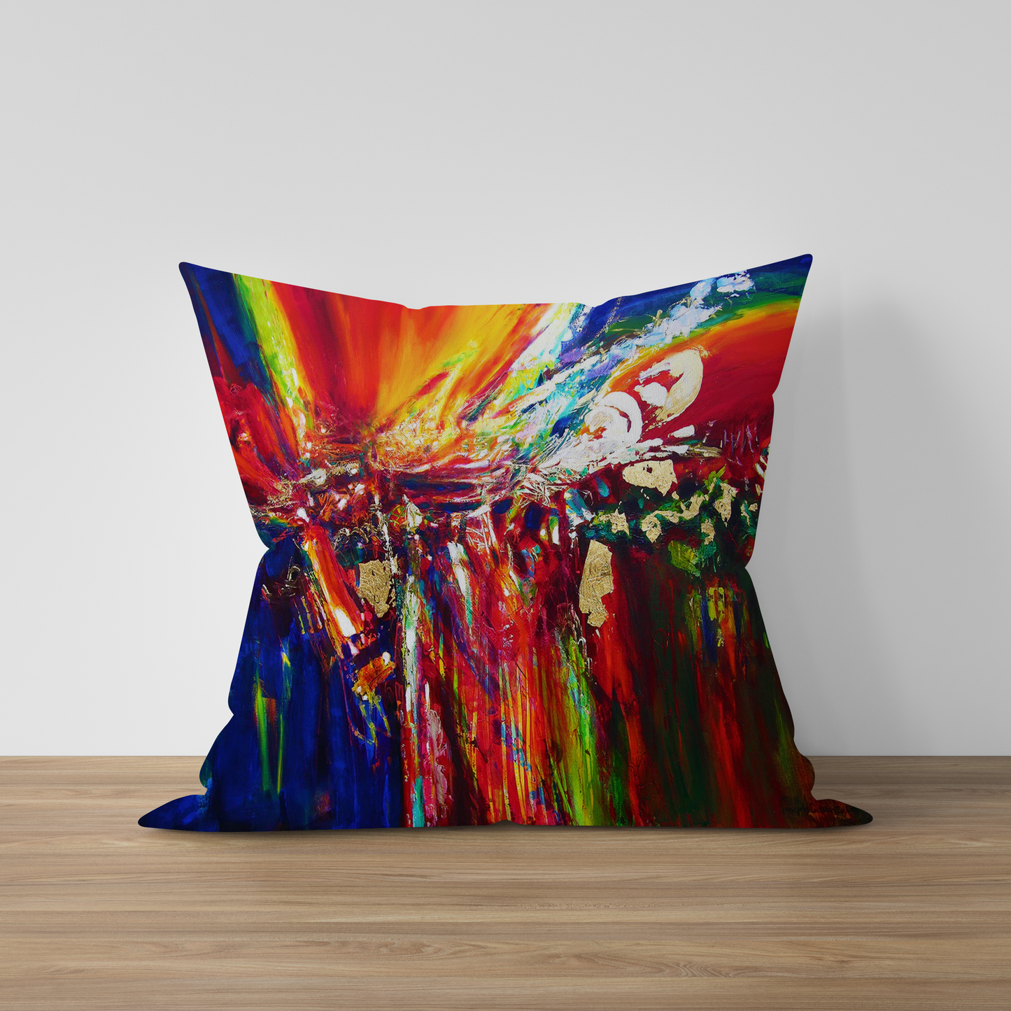 Colorful Abstract Pillow