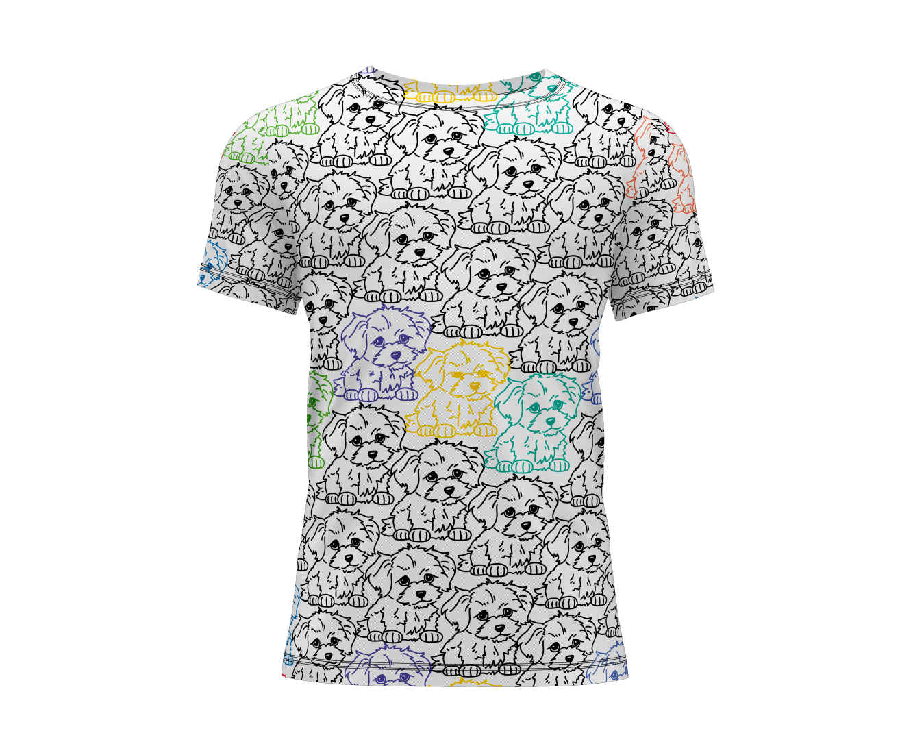 Colorize Dog Kids T-Shirt