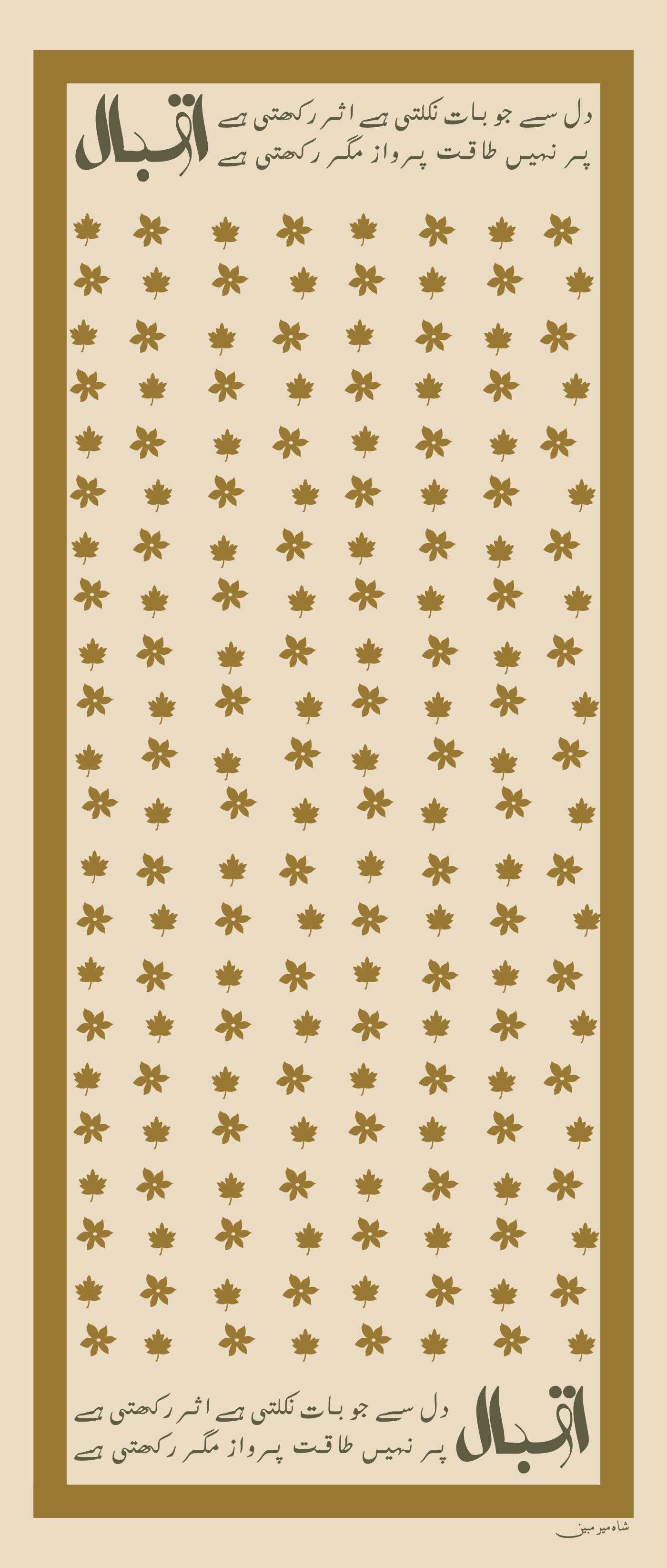 Dil Se Jo Baat Iqbal Shawl