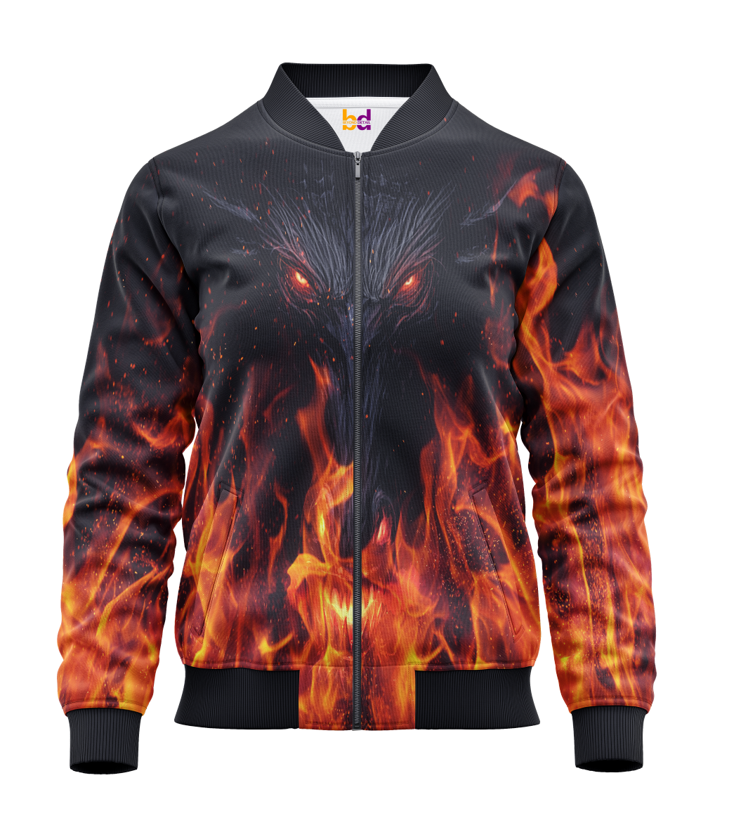 Fire Demon Bomber Jacket