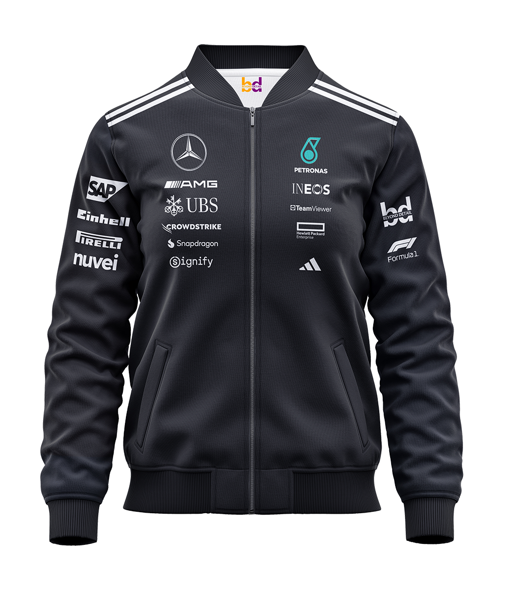 Formula 1 Black Bomber Jacket