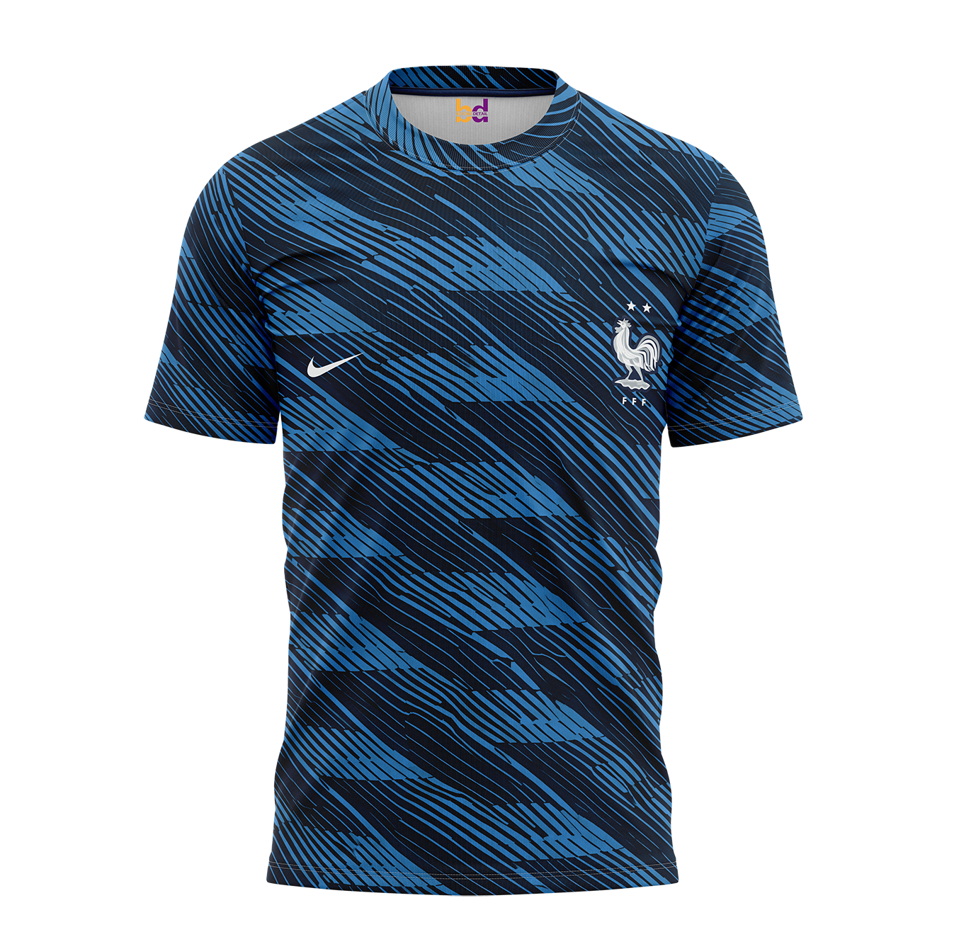 France Home Mbappe World Cup Jersey