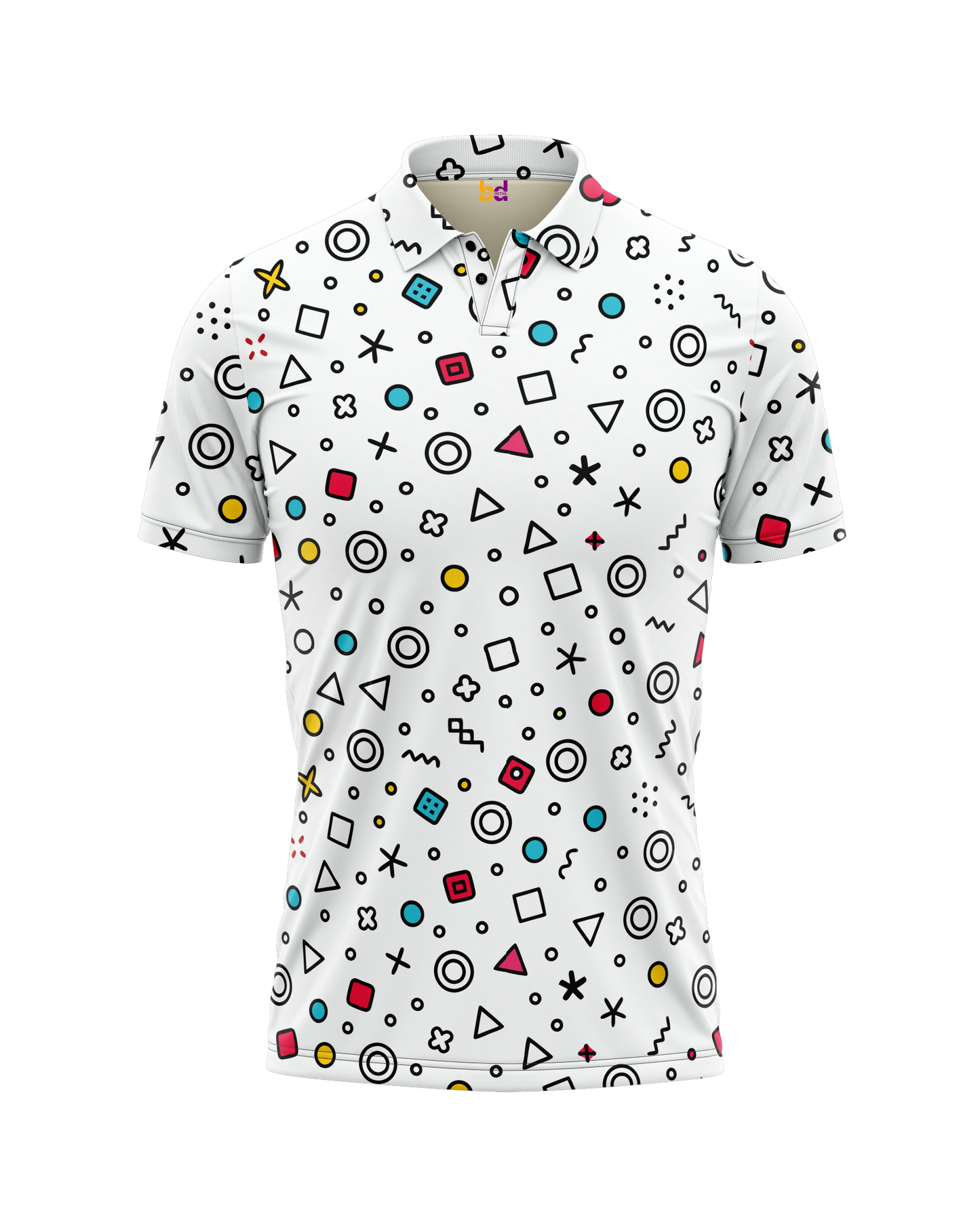 Geometric Shapes Polo