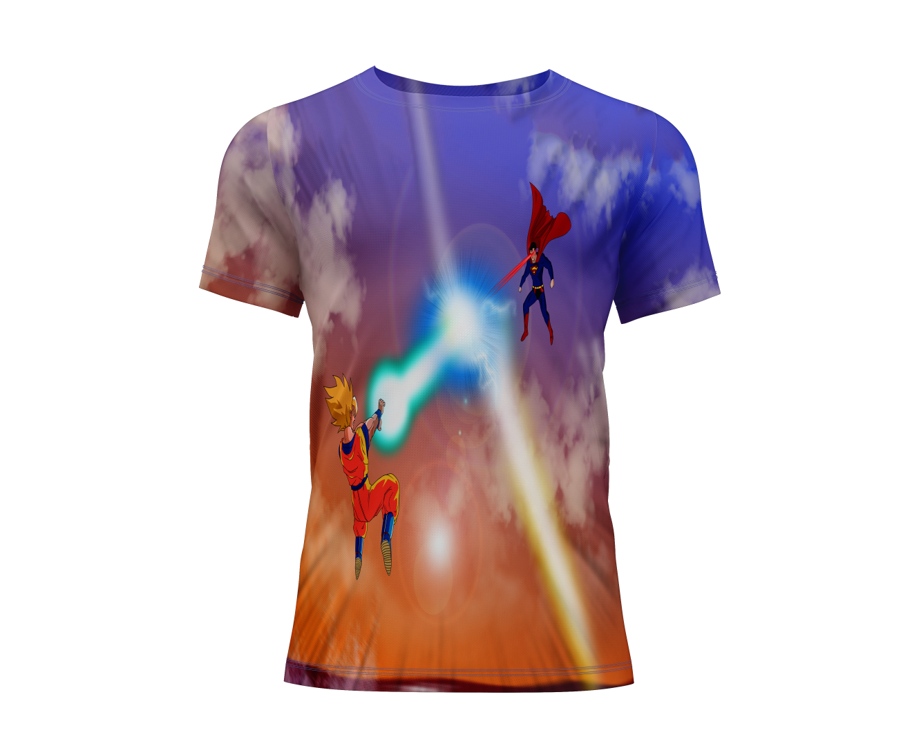 Goku Vs Superman Kids T-Shirt