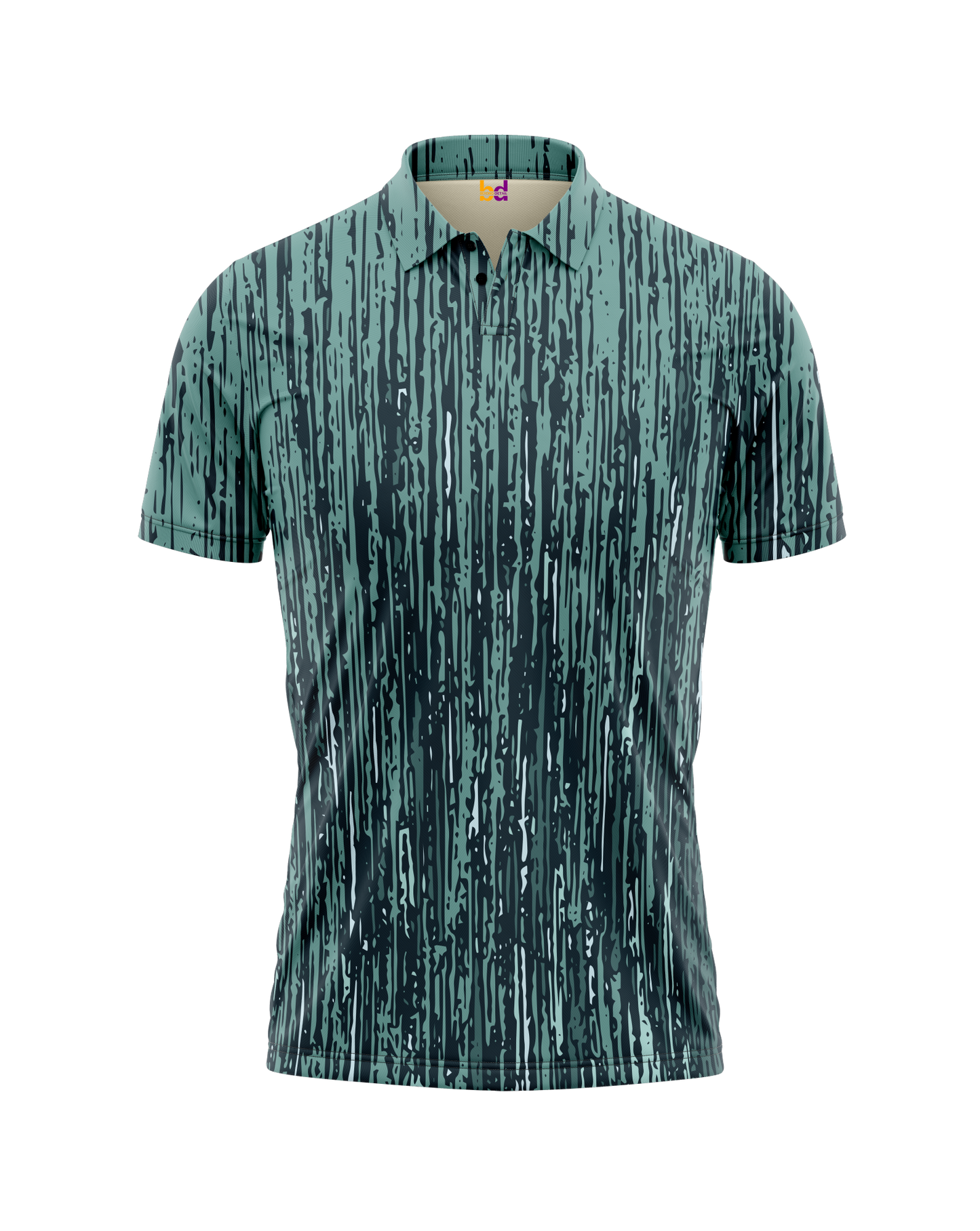 Grunge Texture Wall Polo