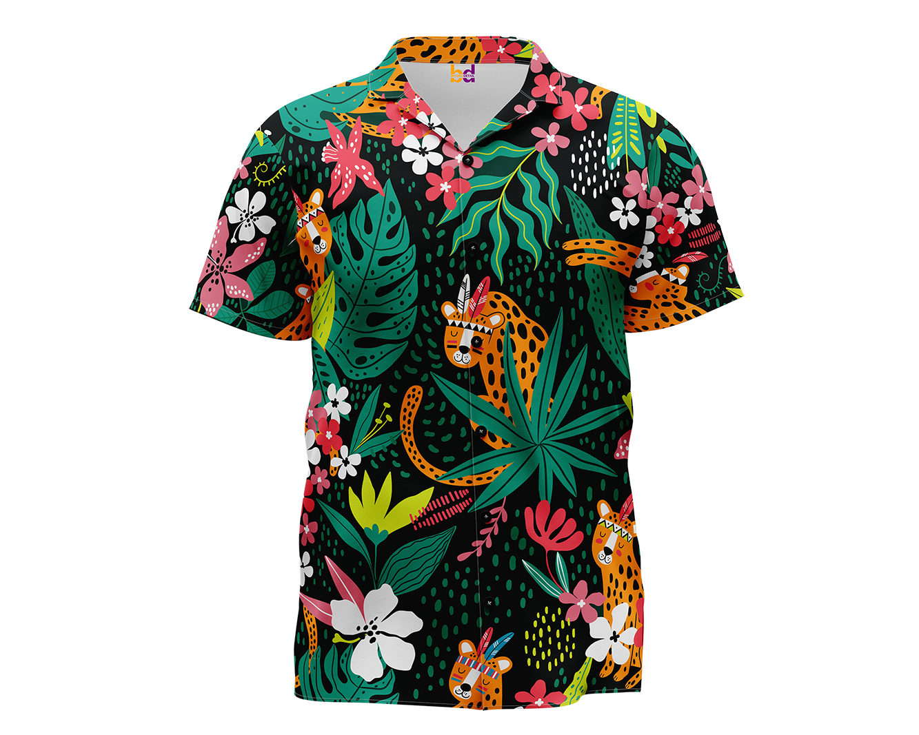 Leopard Hawaiian Shirt