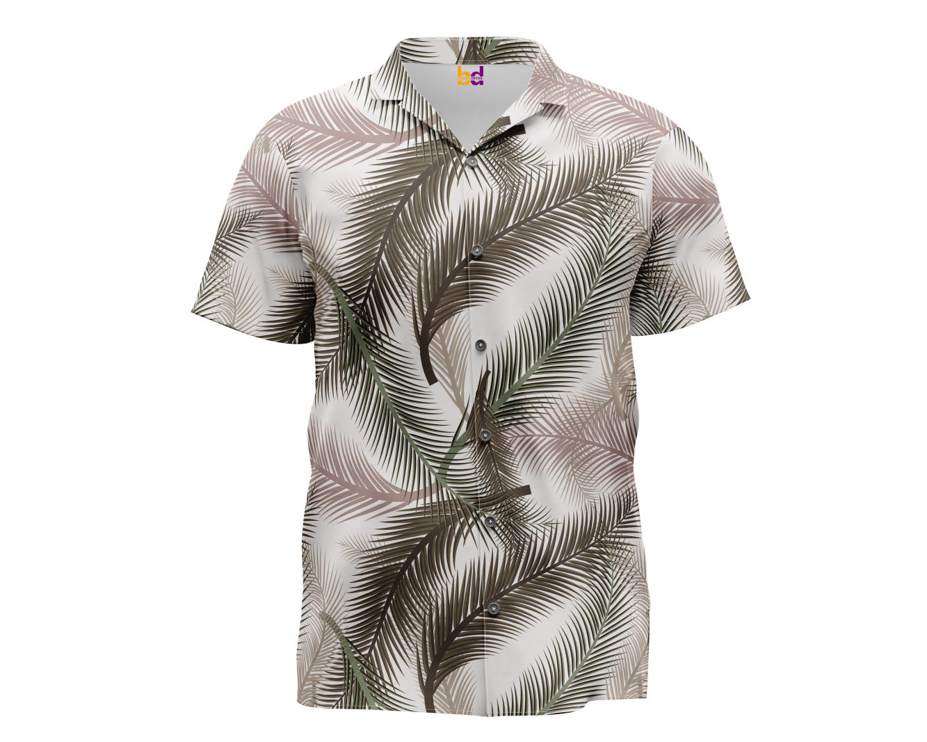 Long Palm Leaves Hawaiian Shirt