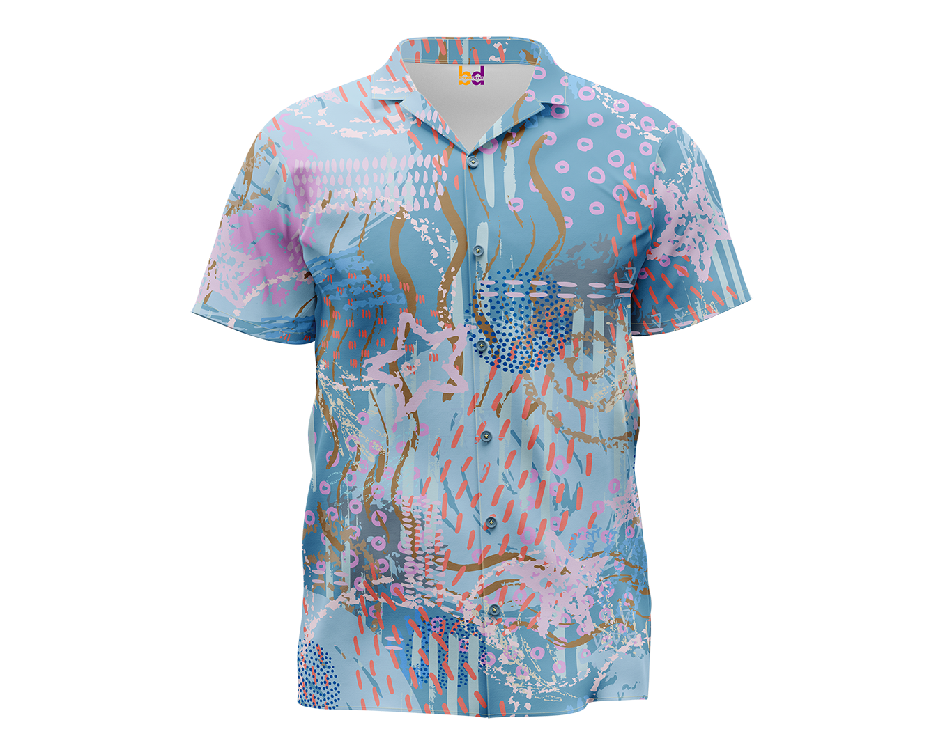 Marine Hawaiian Shirt