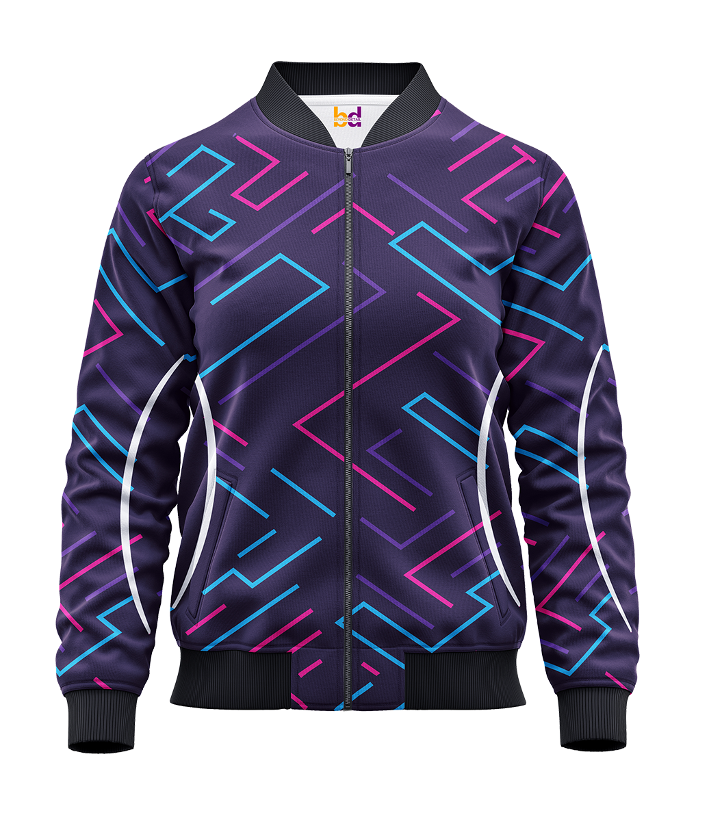 Neon Club Bomber Jacket