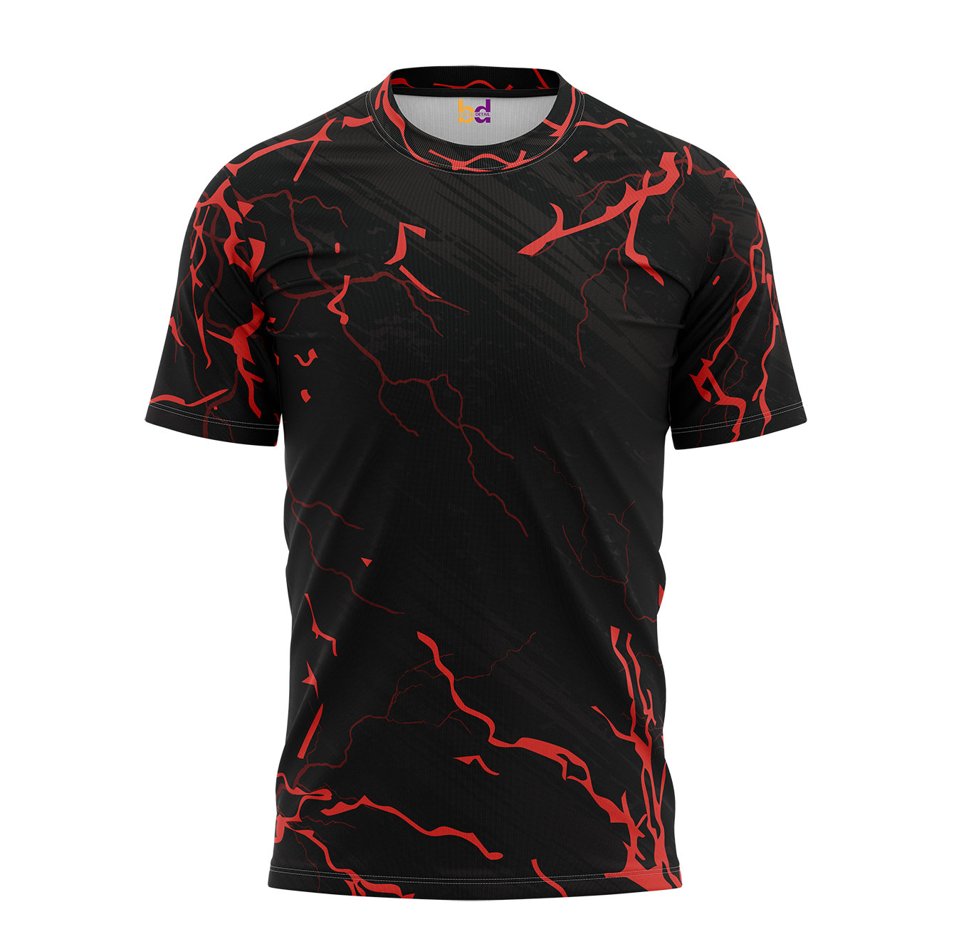 Red Black Lighting T-Shirt