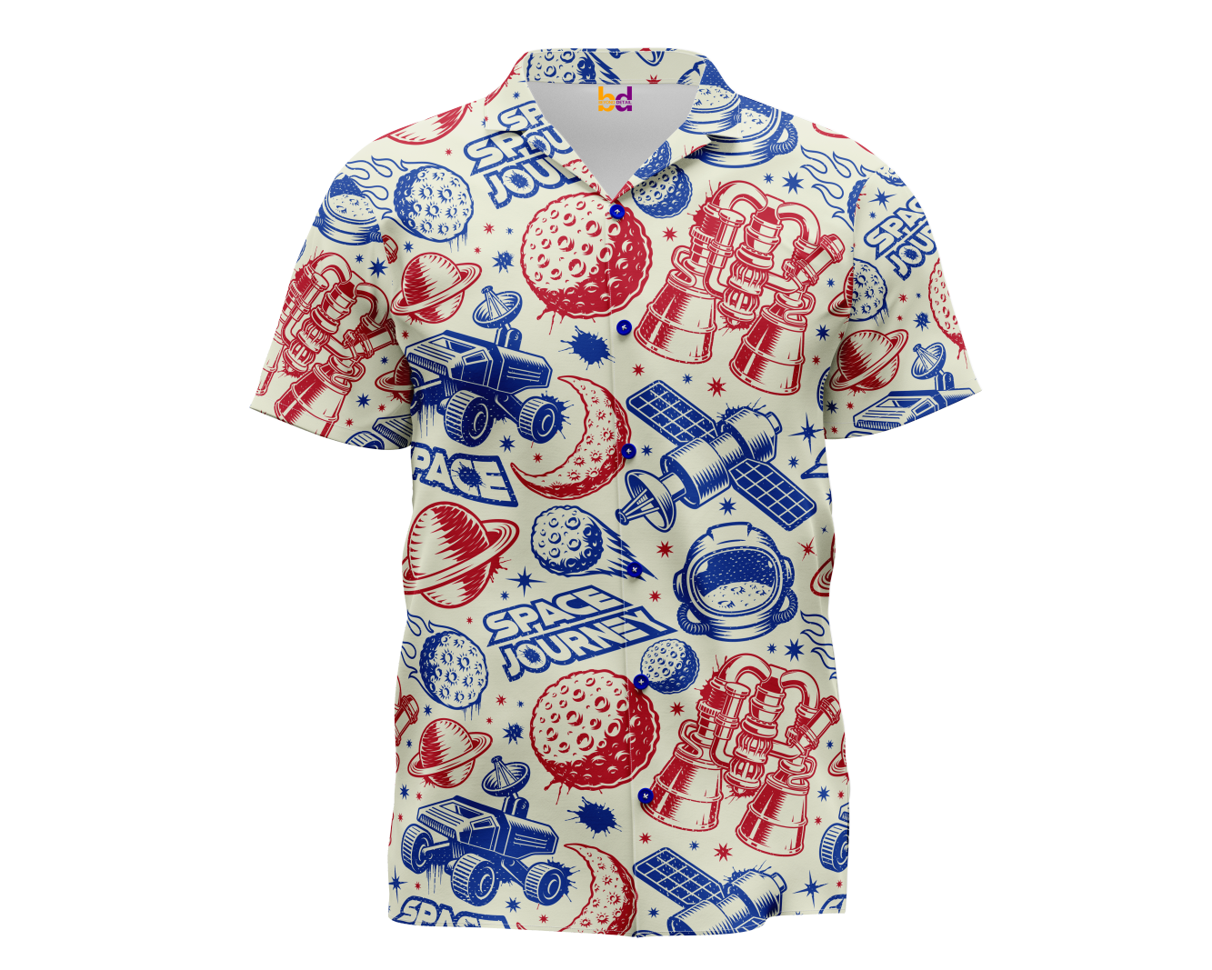 Space Journey Hawaiian Shirt