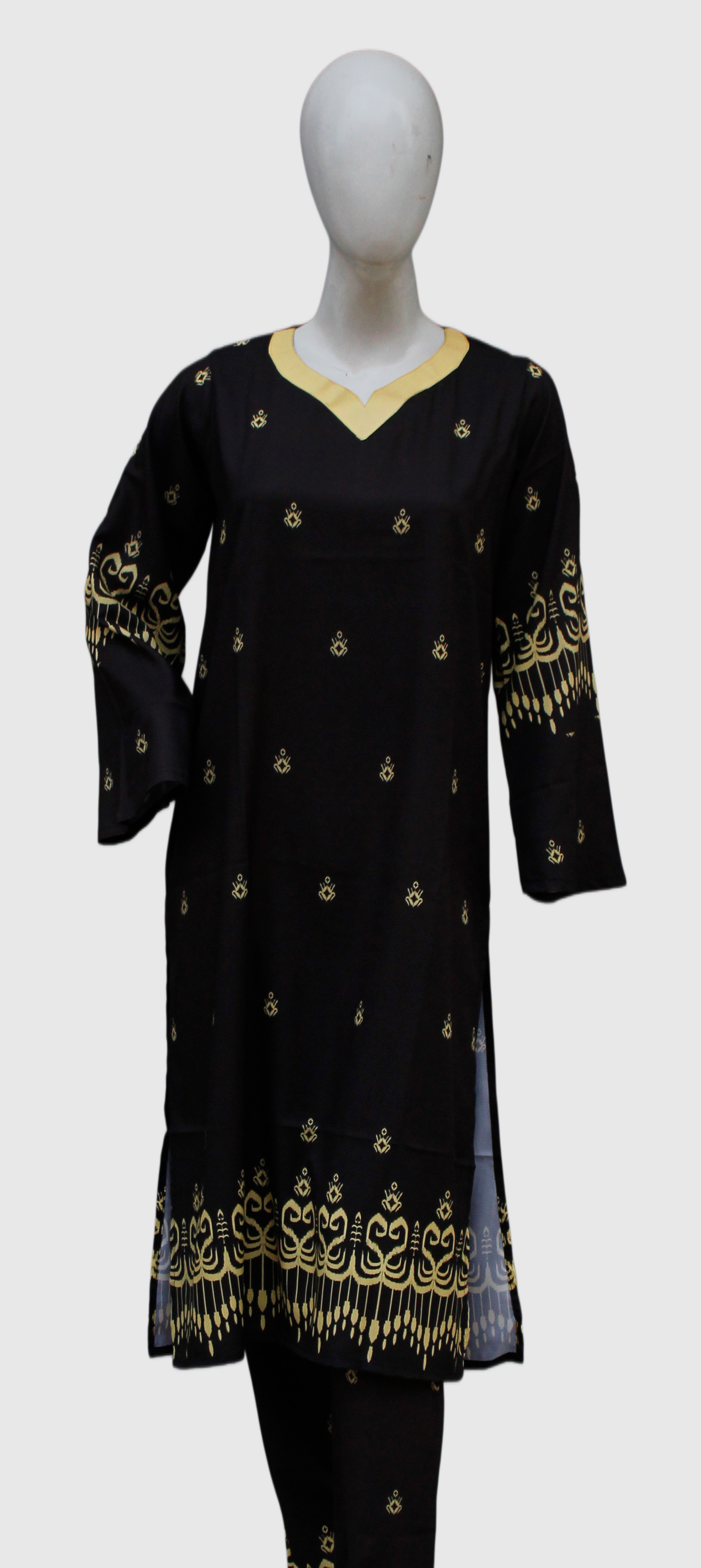 Uzbek Ikat 2 Piece Ladies Suit