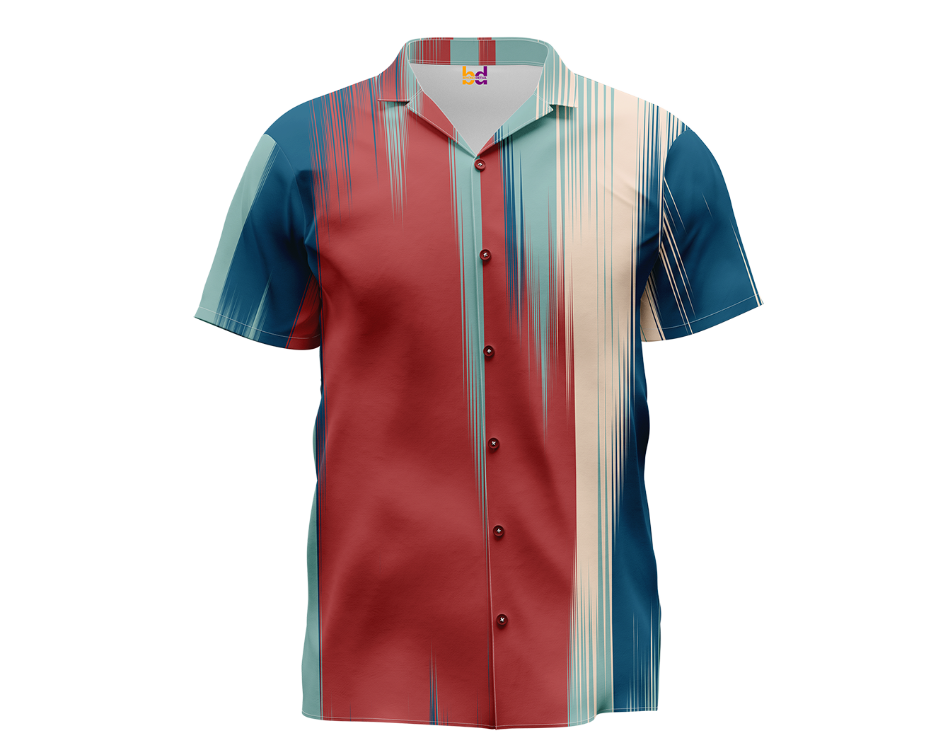 Uzbek Texture Hawaiian Shirt