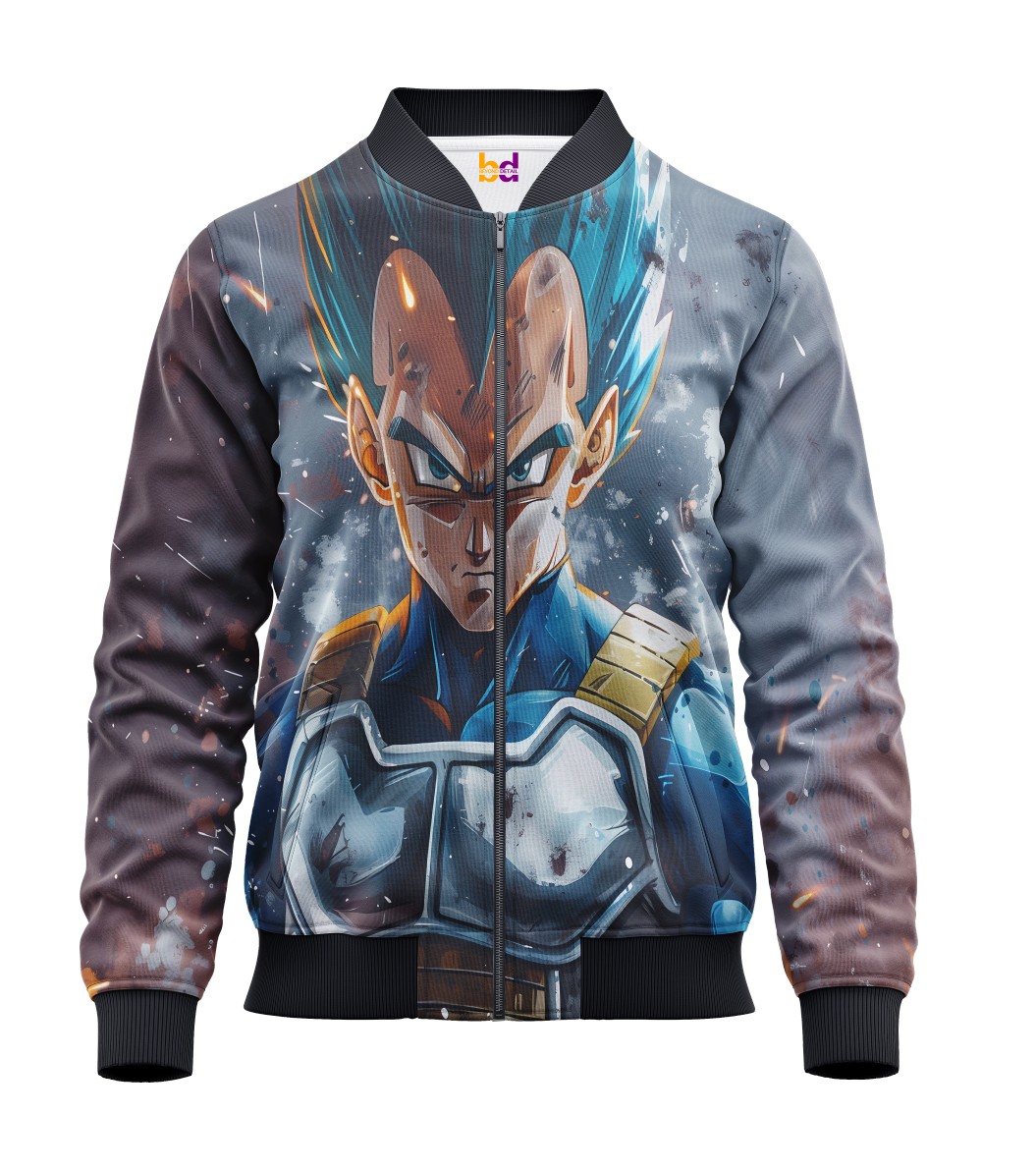 Vegeta Blue Bomber Jacket