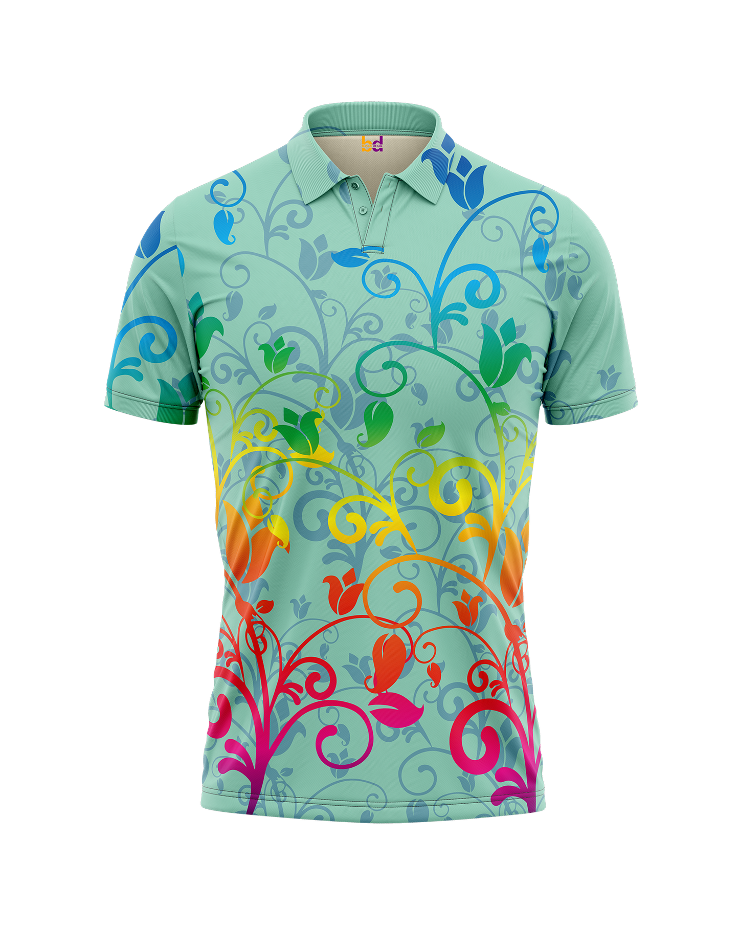 Vine Flowers Polo