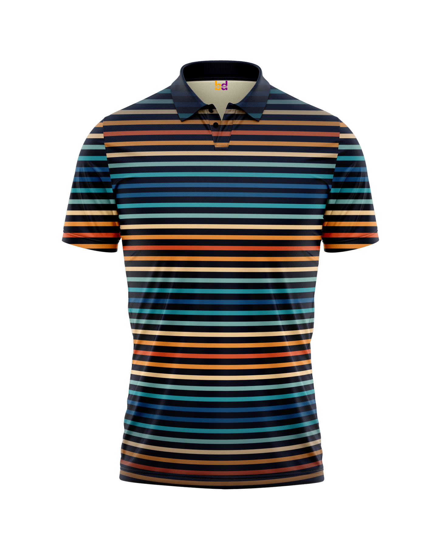 Vintage Retro Style Polo