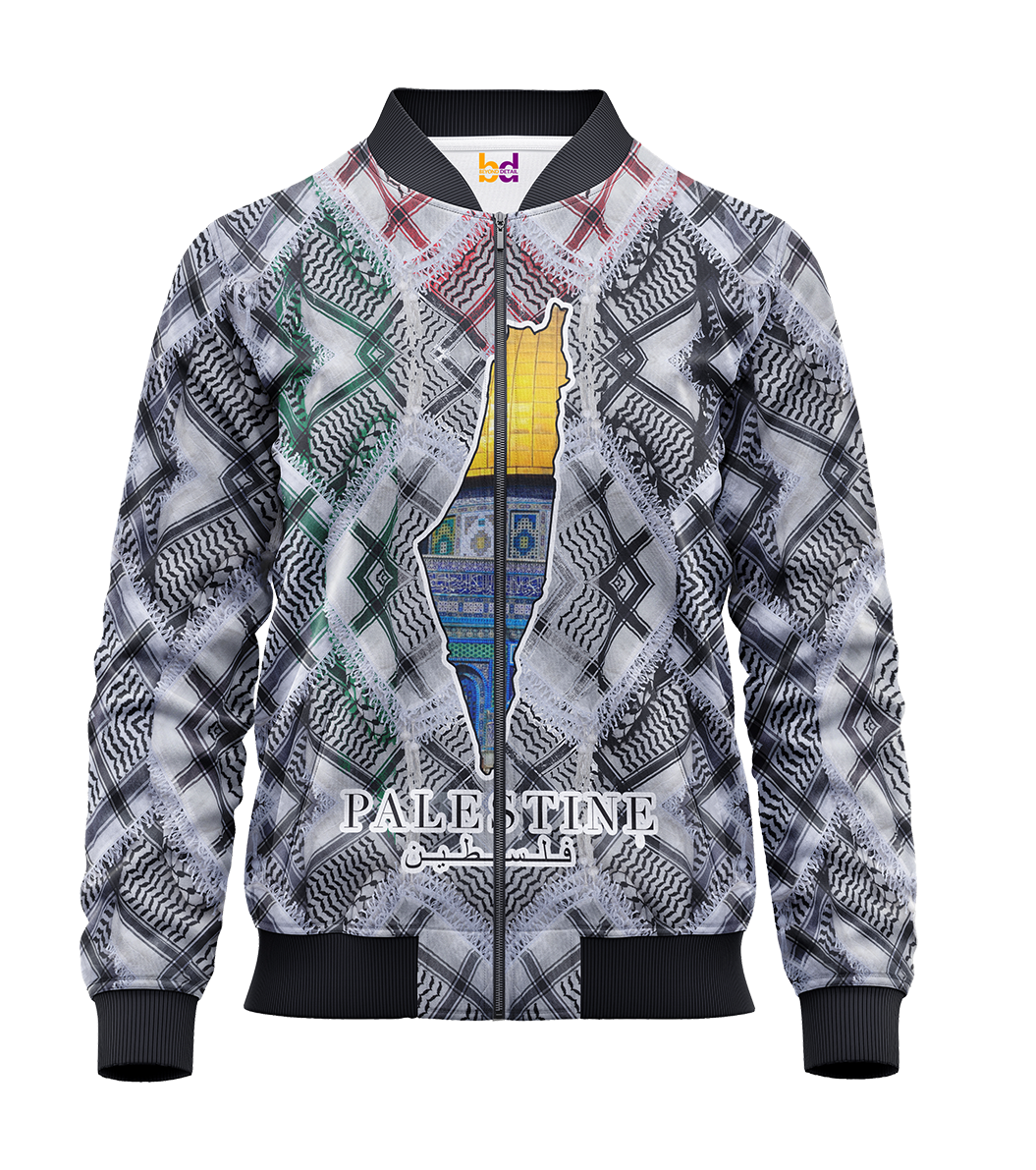 Kufiya Palestine Bomber Jacket