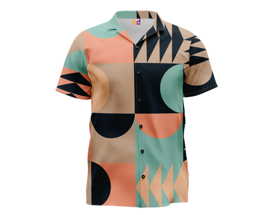 Abstract Shapes Hawaiian Shirt