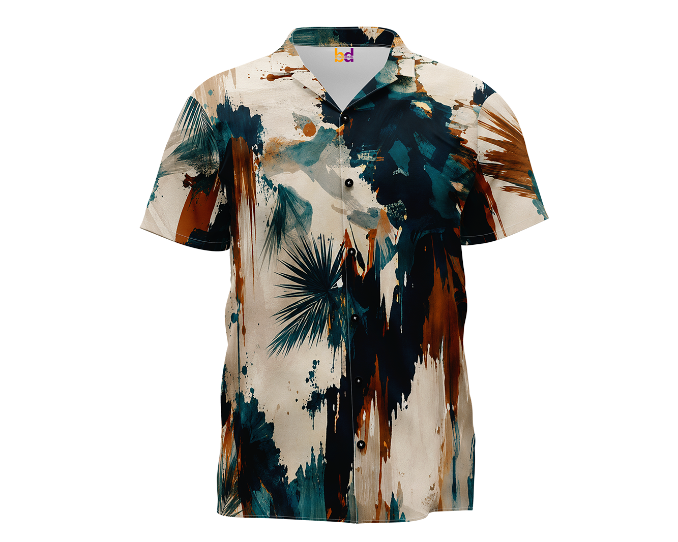 Abstract Island Art Hawaiian Shirt