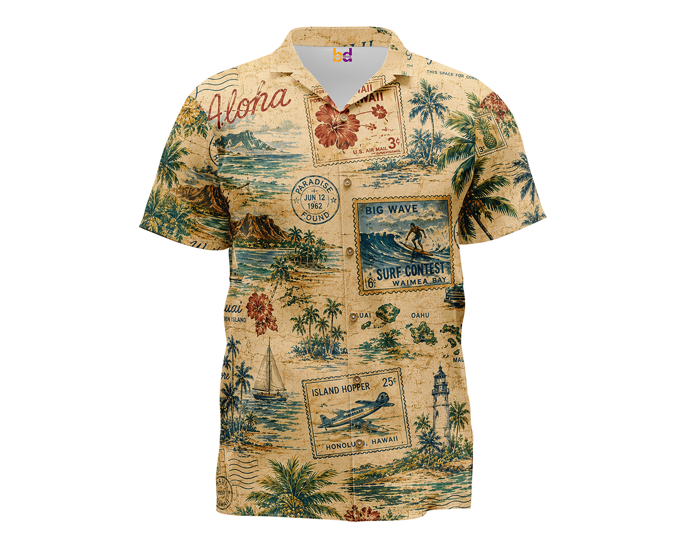 Aloha Hawaii Hawaiian Shirt