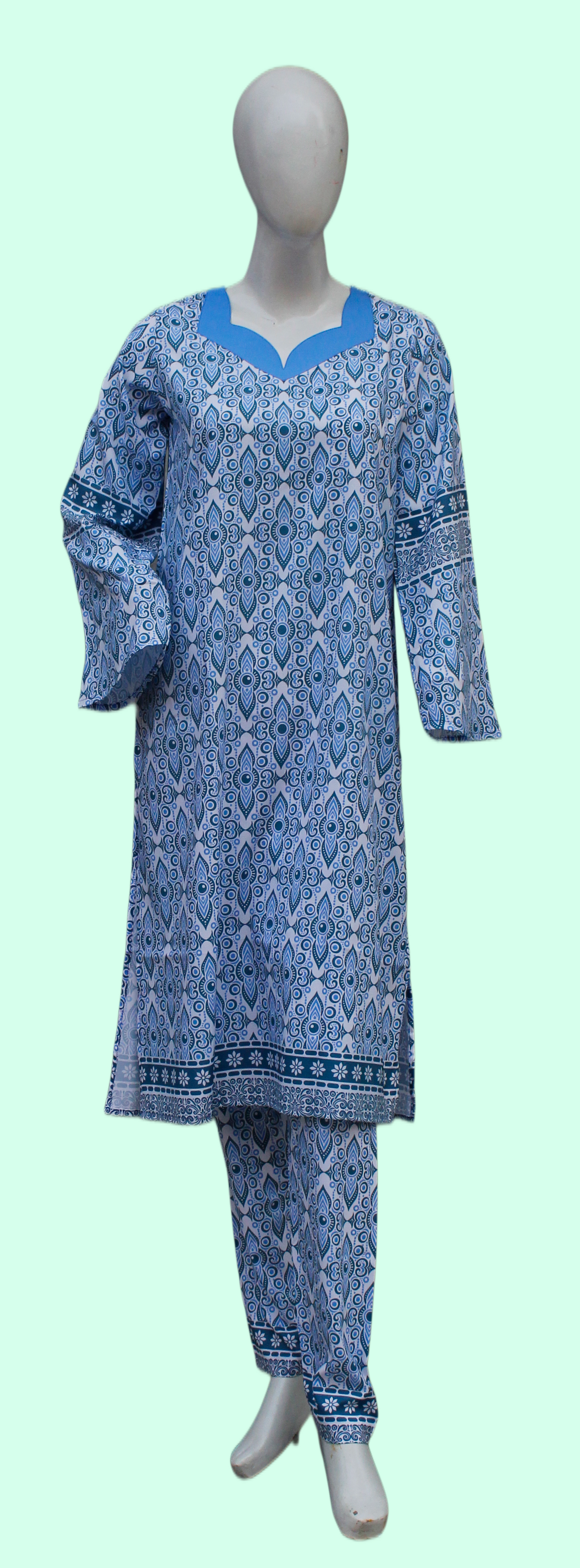 Antique Arabesque 2 Piece Ladies Suit