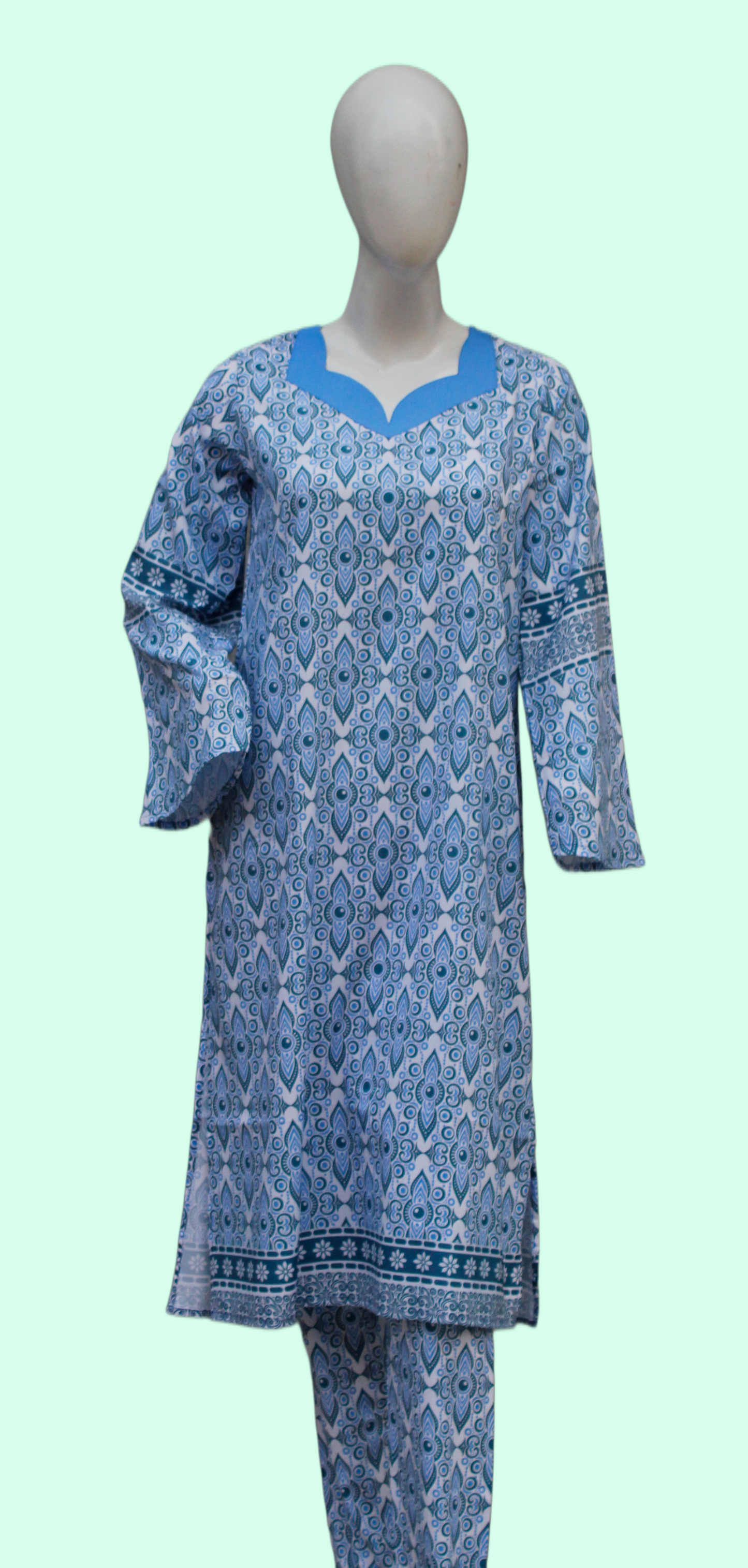Antique Arabesque 2 Piece Ladies Suit