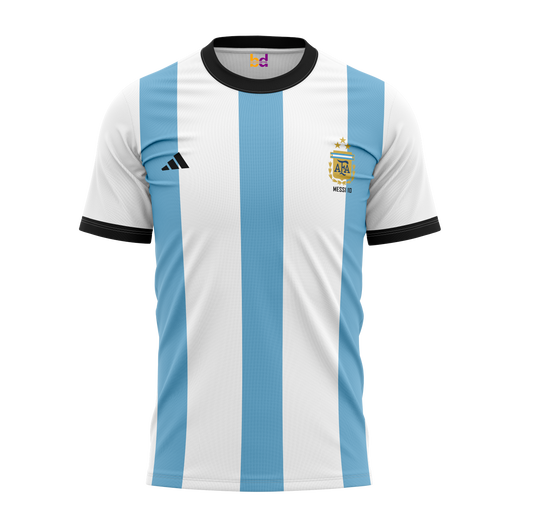 Argentina Home Messi Jersey