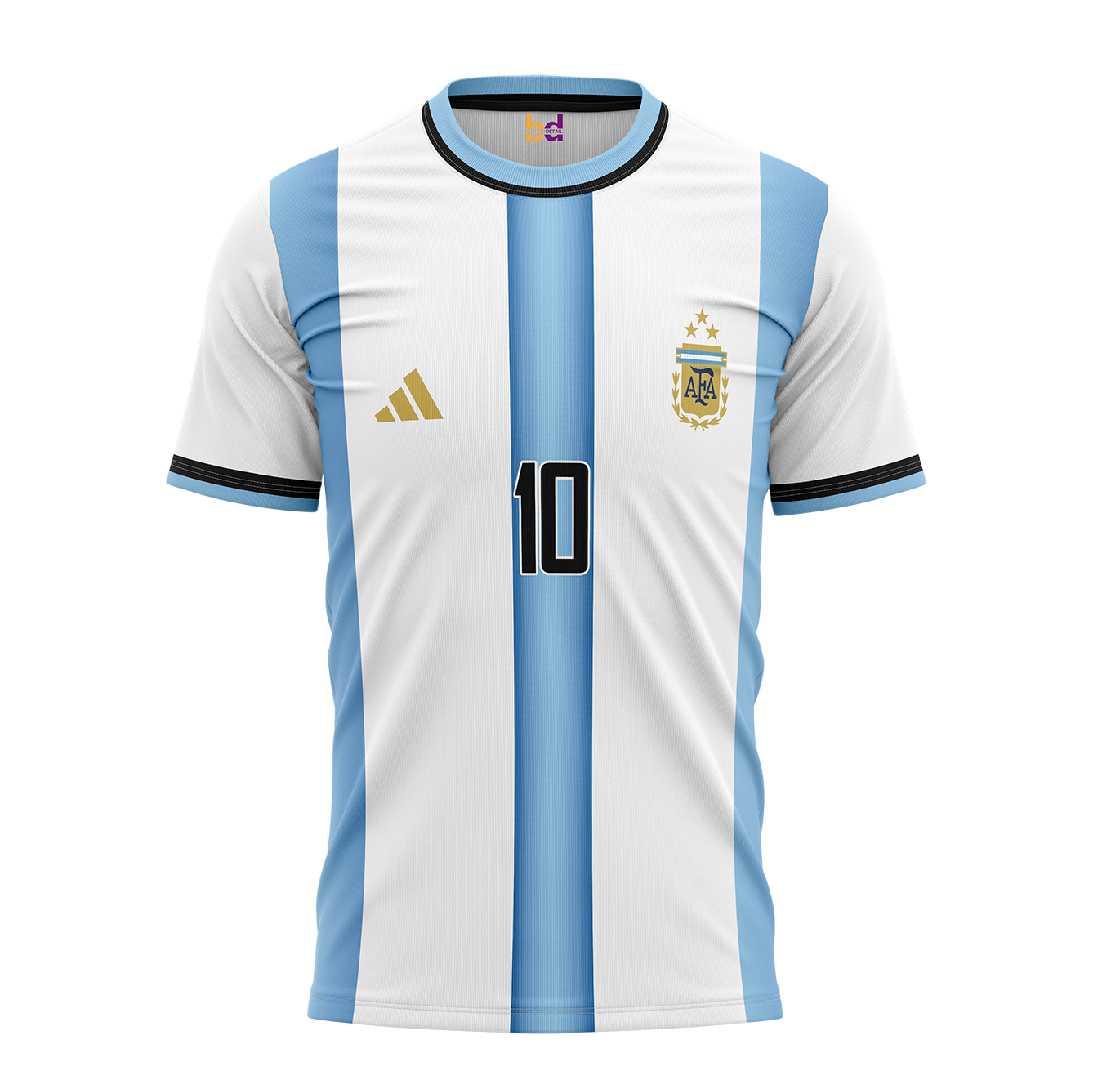 Argentina Home Messi World Cup Jersey
