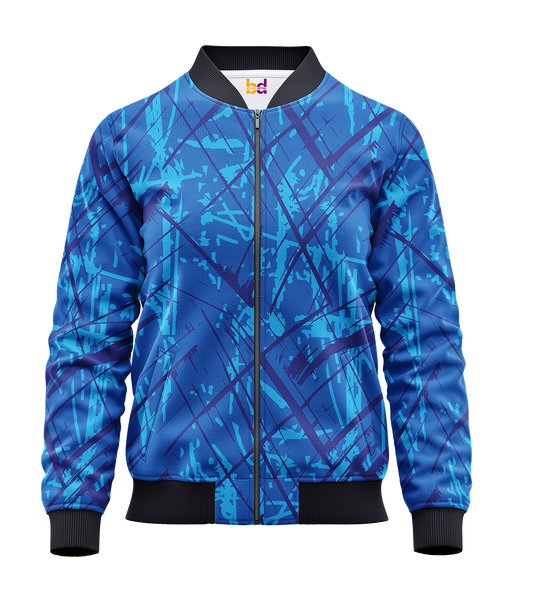 Blue Sketches Bomber