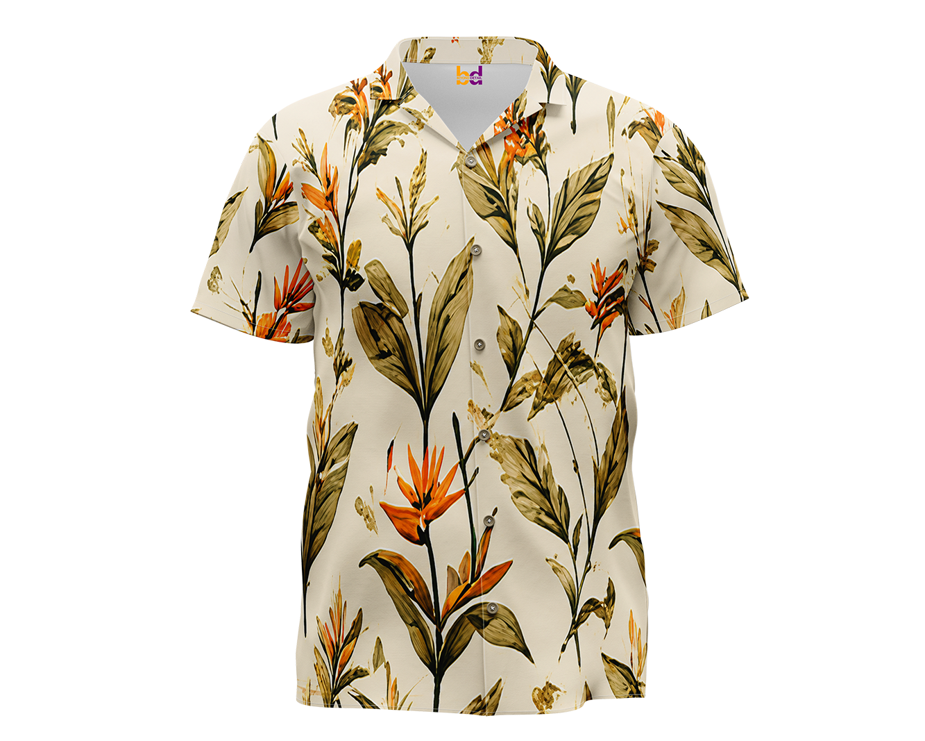 Botanical Luxury Hawaiian Shirt