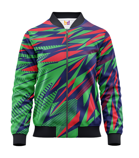 Broken Color Bomber Jacket
