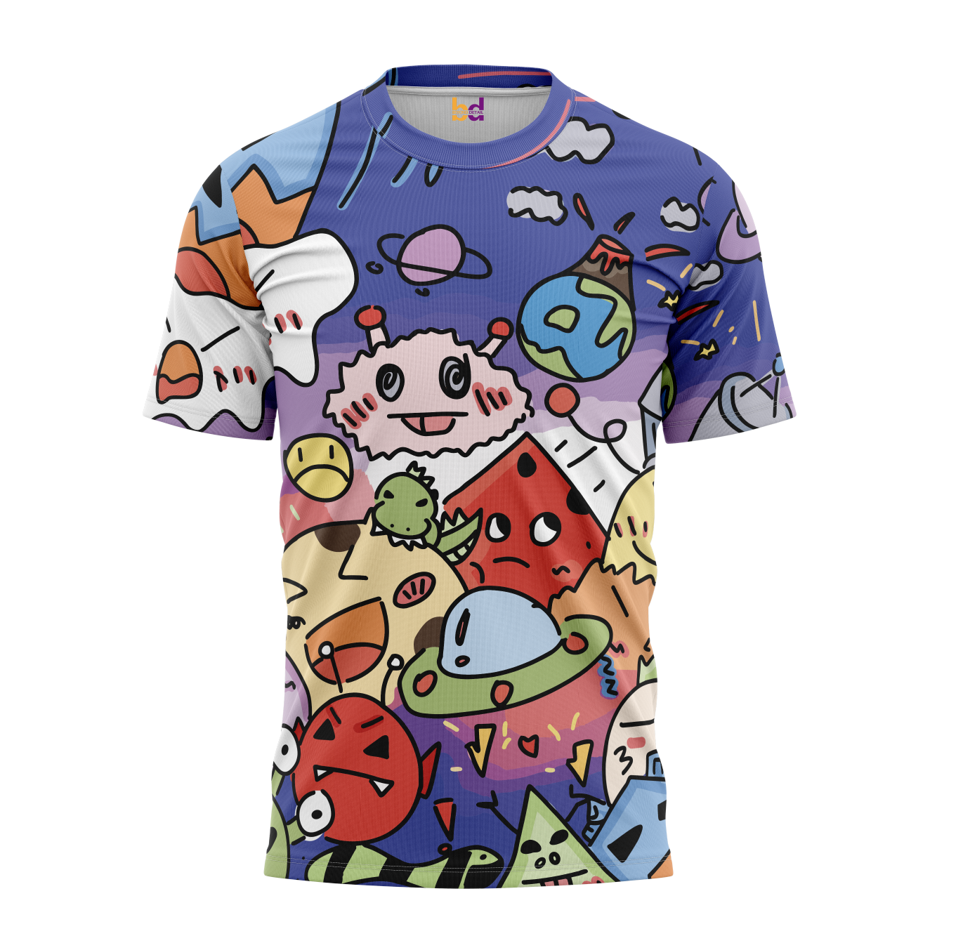 Cartoon in space T-Shirt