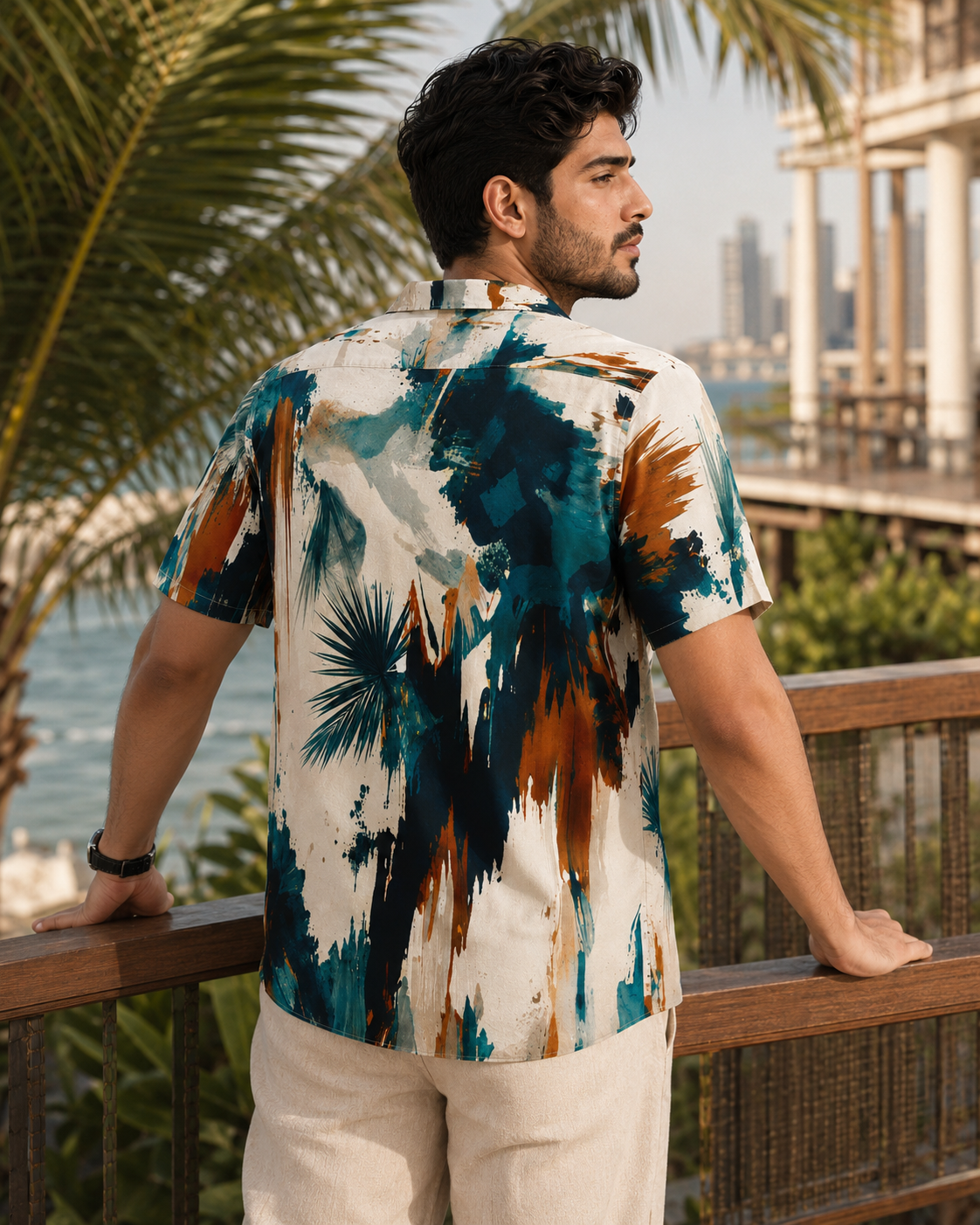 Abstract Island Art Hawaiian Shirt