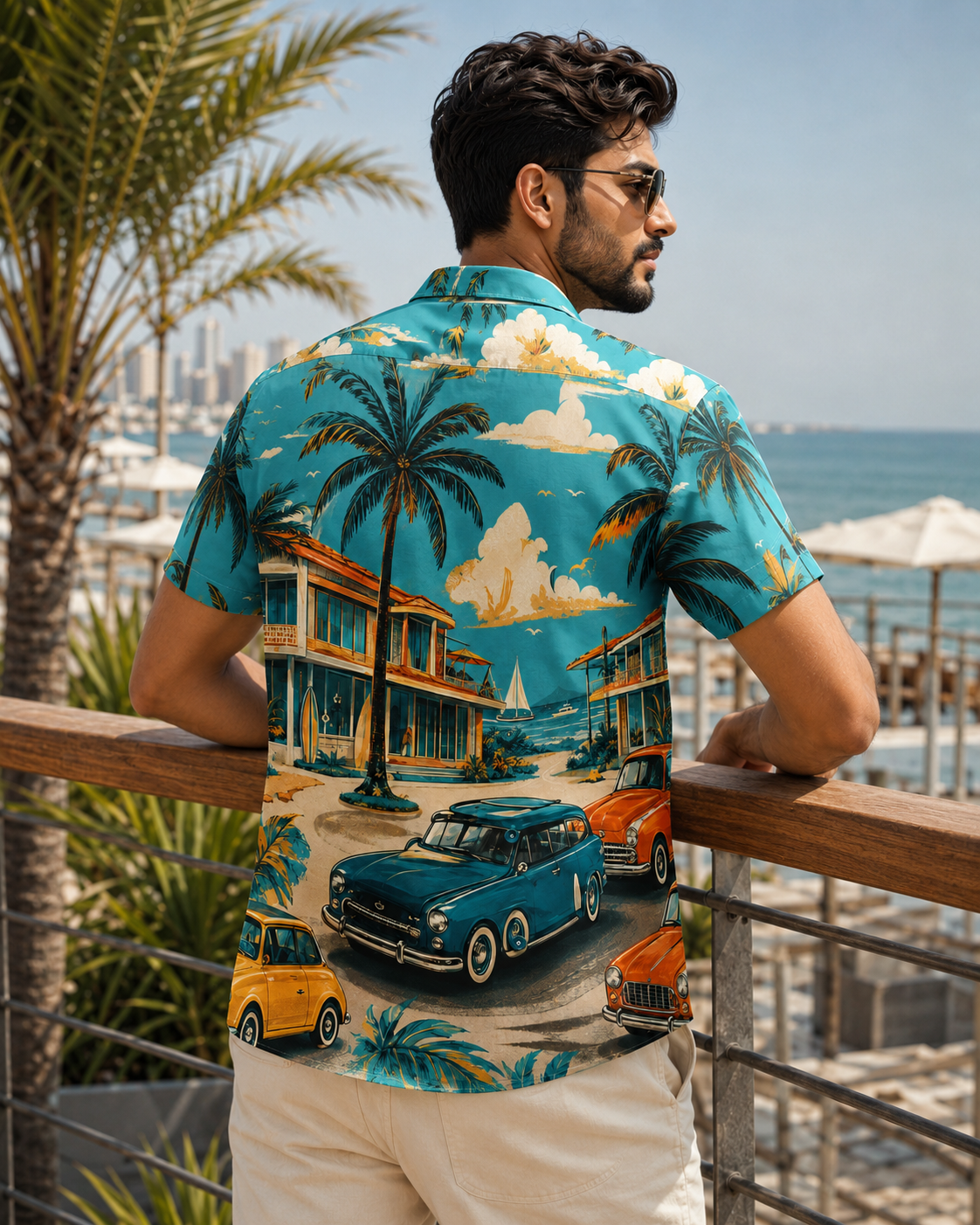 Retro Resort Vibe Hawaiian Shirt