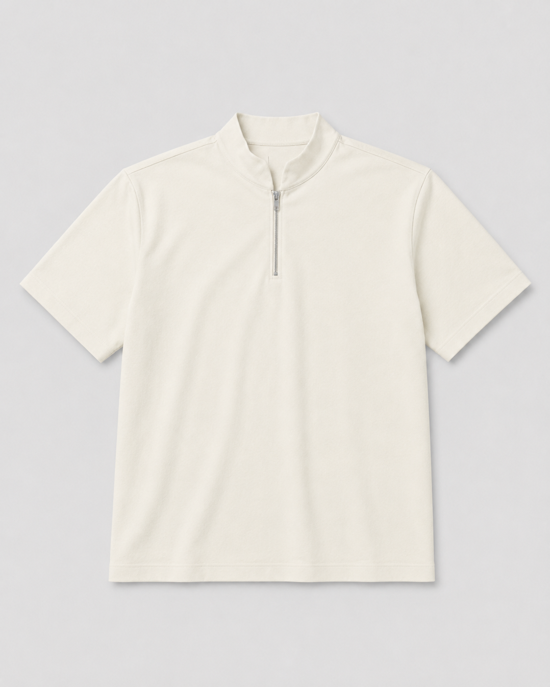 Quarter Zip Cream – Hand Crafted