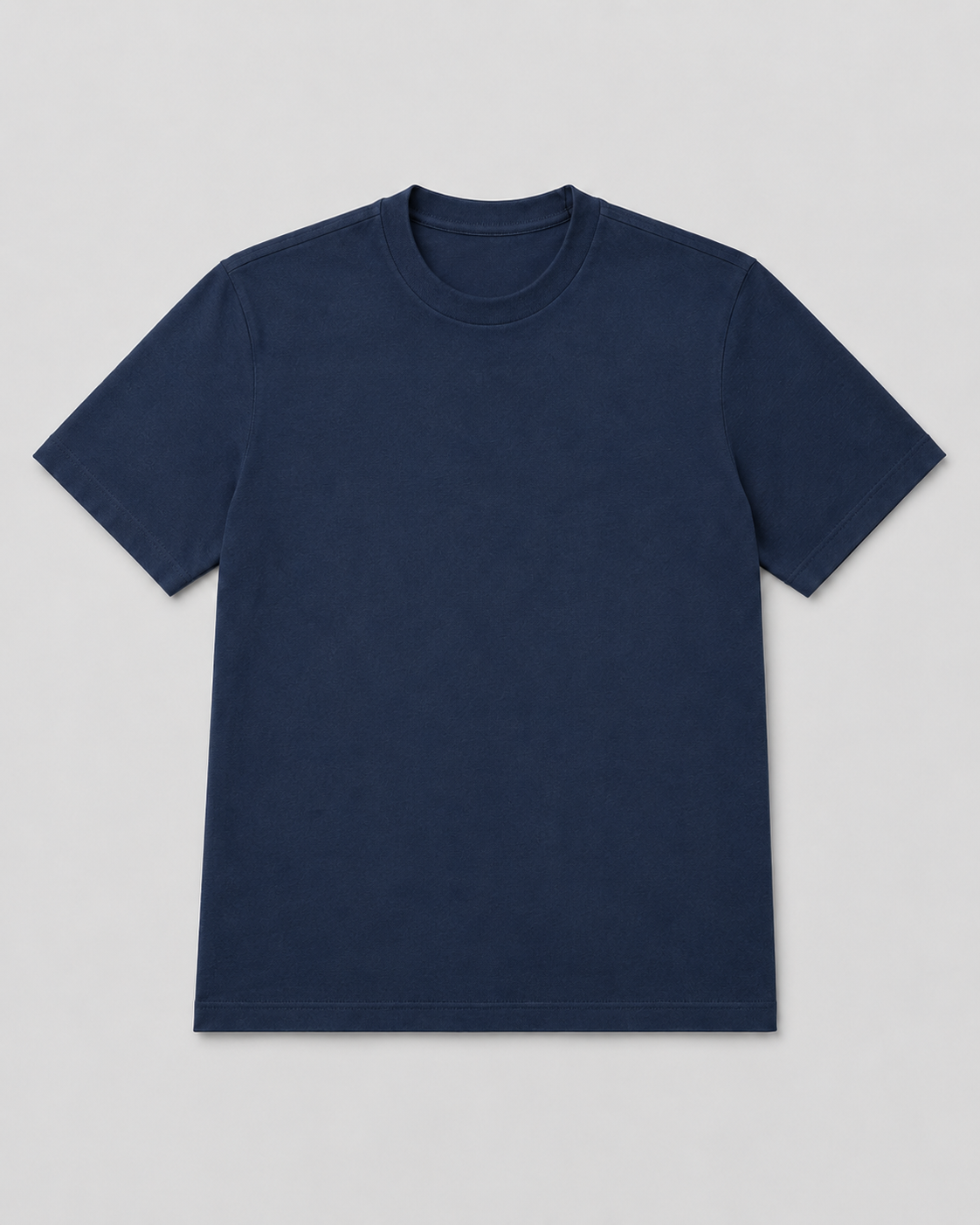 Crew Neck Navy Blue – Hand Crafted