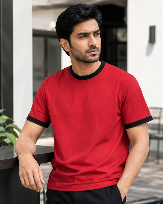 Maroon Crew Neck – Hand Crafted