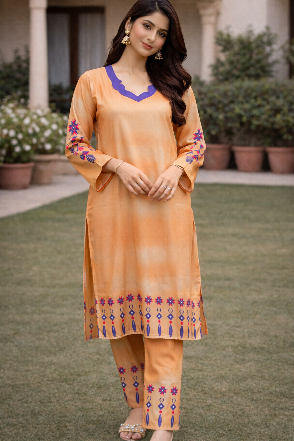 Aztec Style 2 Piece Ladies Suit