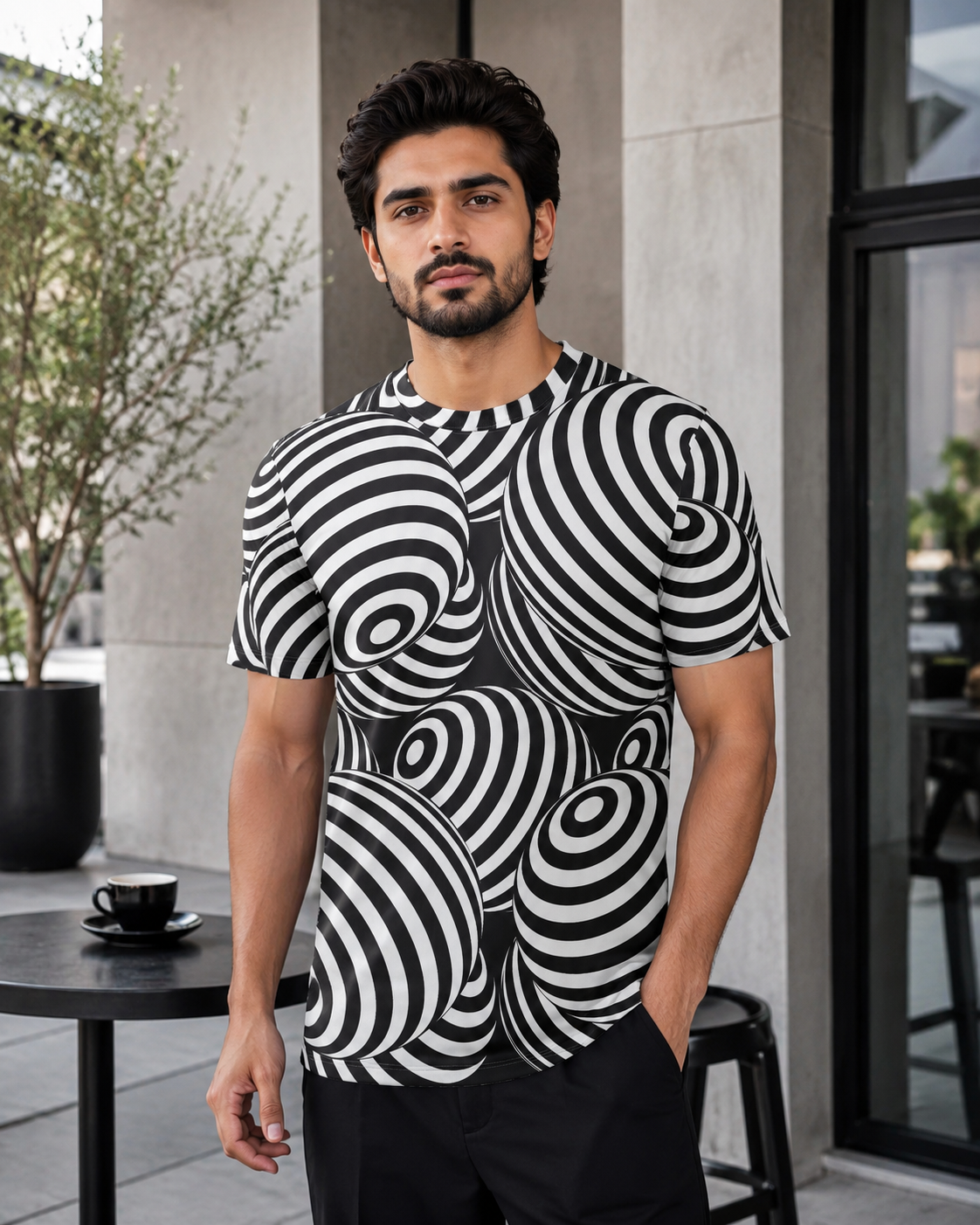 Black and White Balls T-Shirt