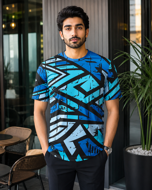 Textured Stripes T-Shirt