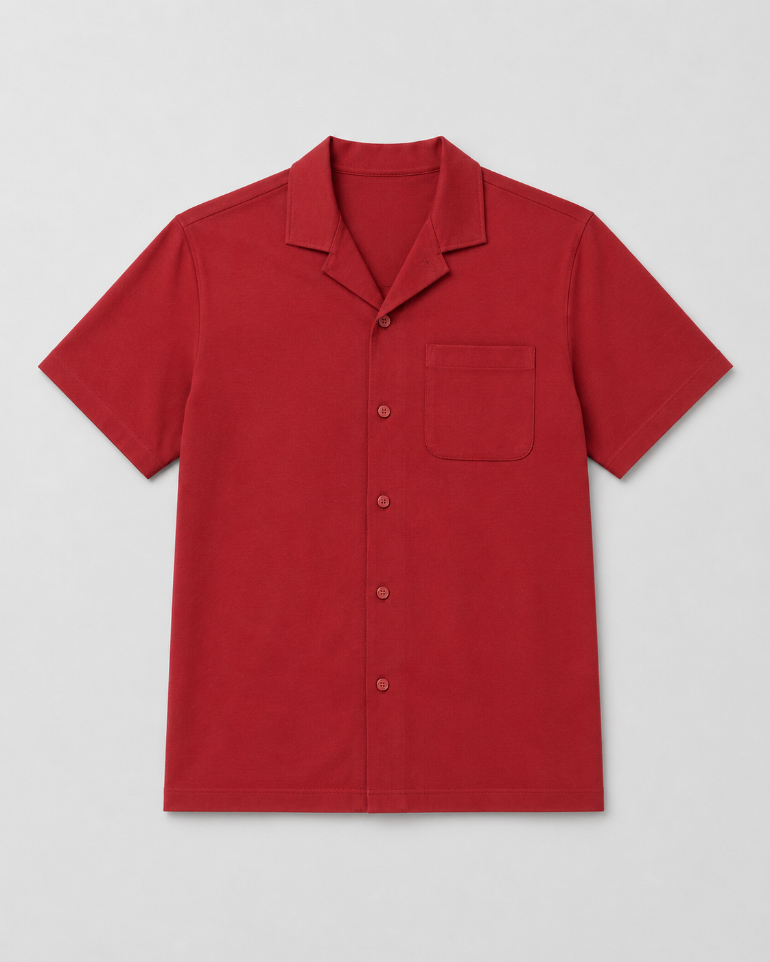 Hawaiian Style Maroon - Hand Crafted — all-over print, view 3