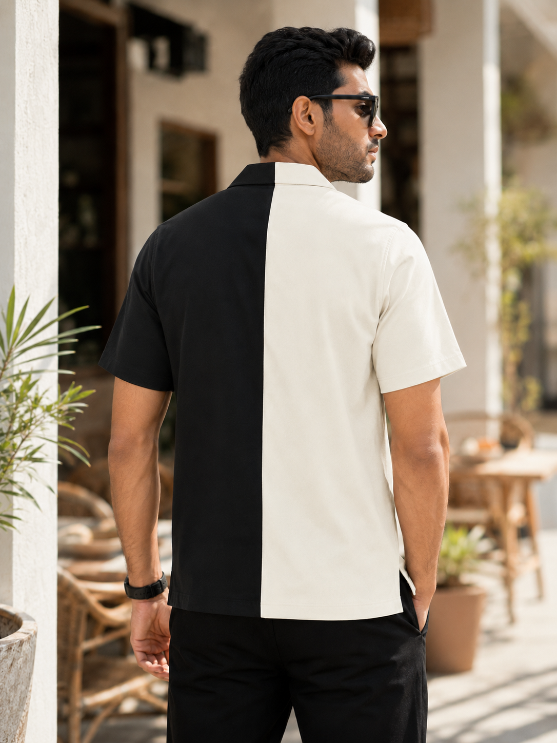 Black & Cream - Hand Crafted
