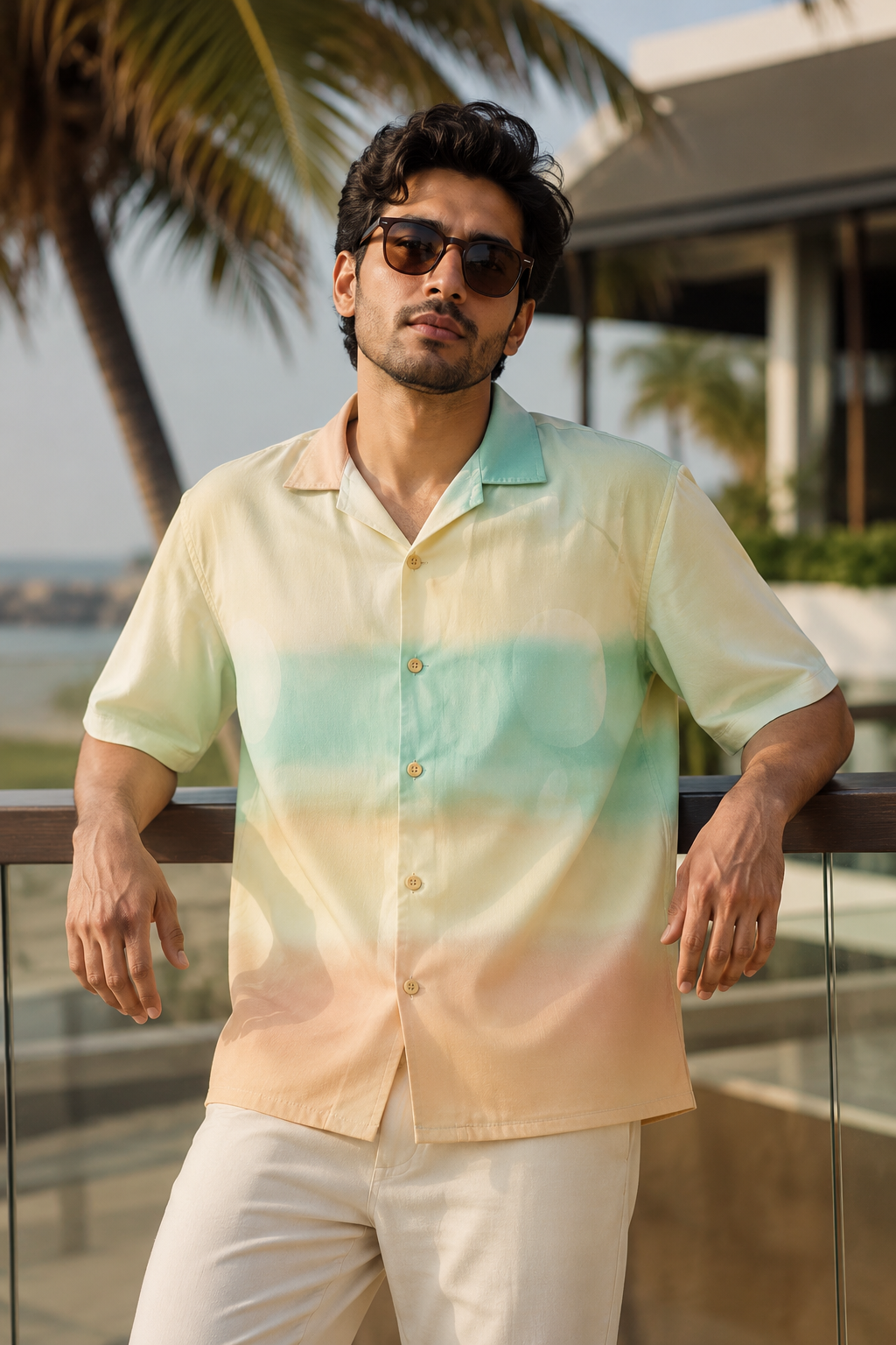 Beach Theme Hawaiian Shirt