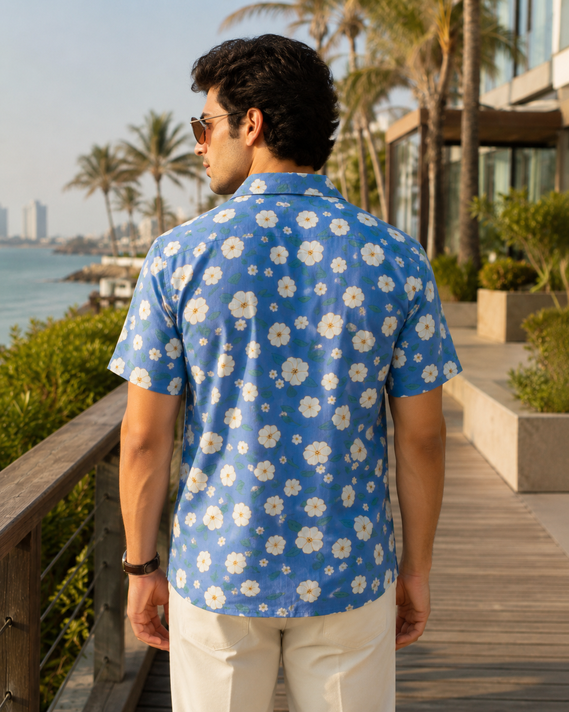 Blooming Jasmine Hawaiian Shirt