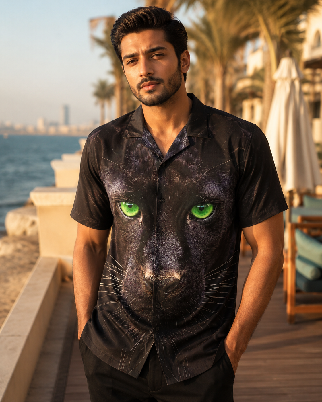 Panther Hawaiian Shirt